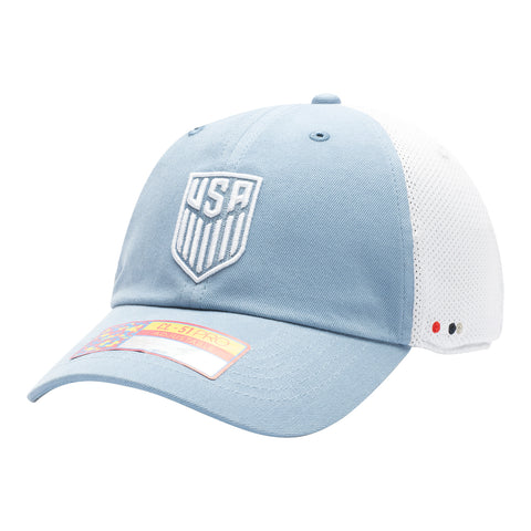 adult fan ink usmnt ace 2.0 classic blue hat