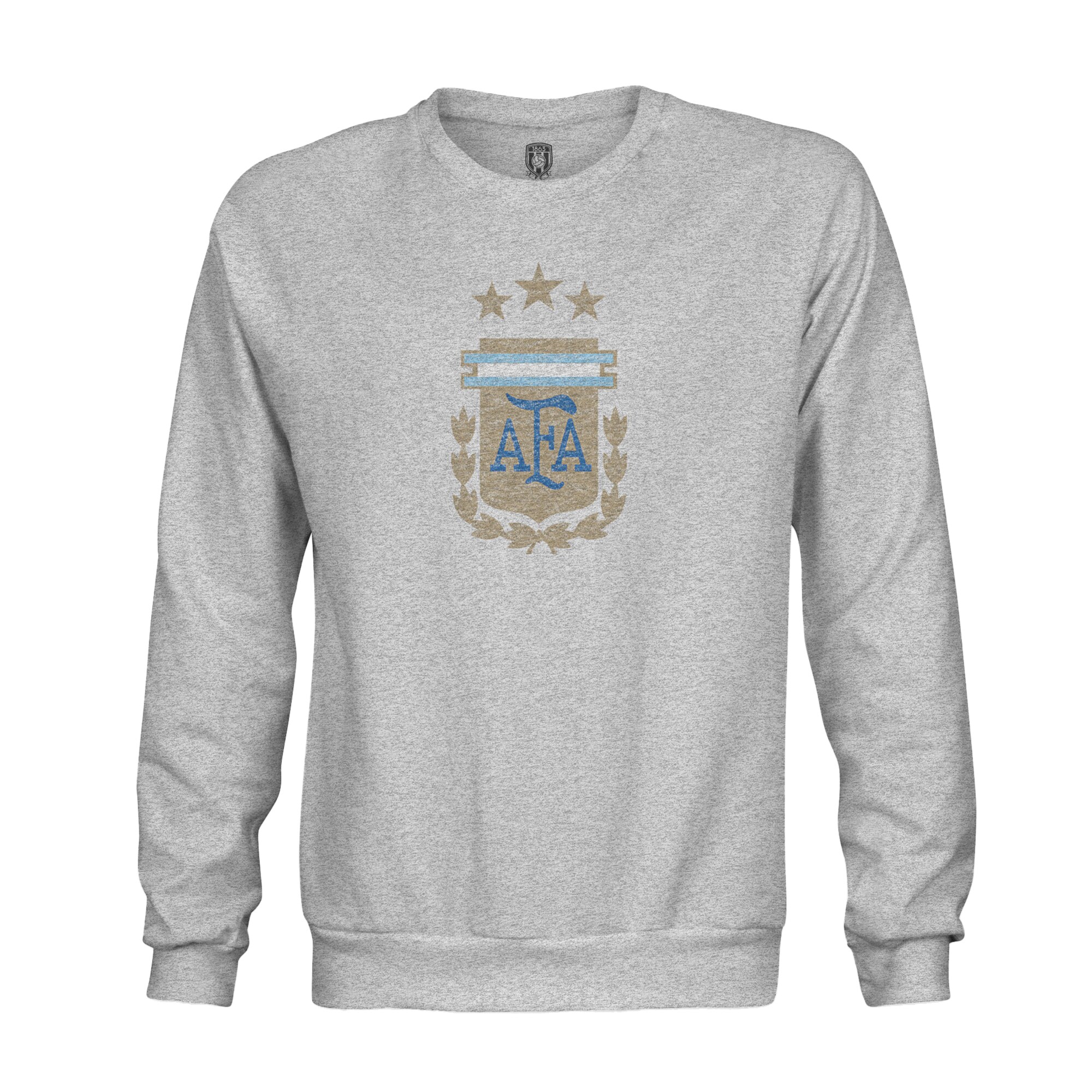 Explore argentina national team 1863fc pullover crewneck sweatshirt – heather gray – Australia Football Shirts & Soccer Gear