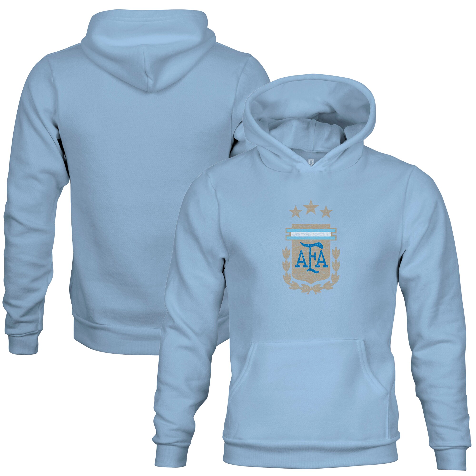 Explore argentina national team 1863fc youth color badge fleece pullover hoodie – blue – Australia Football Shirts & Soccer Gear