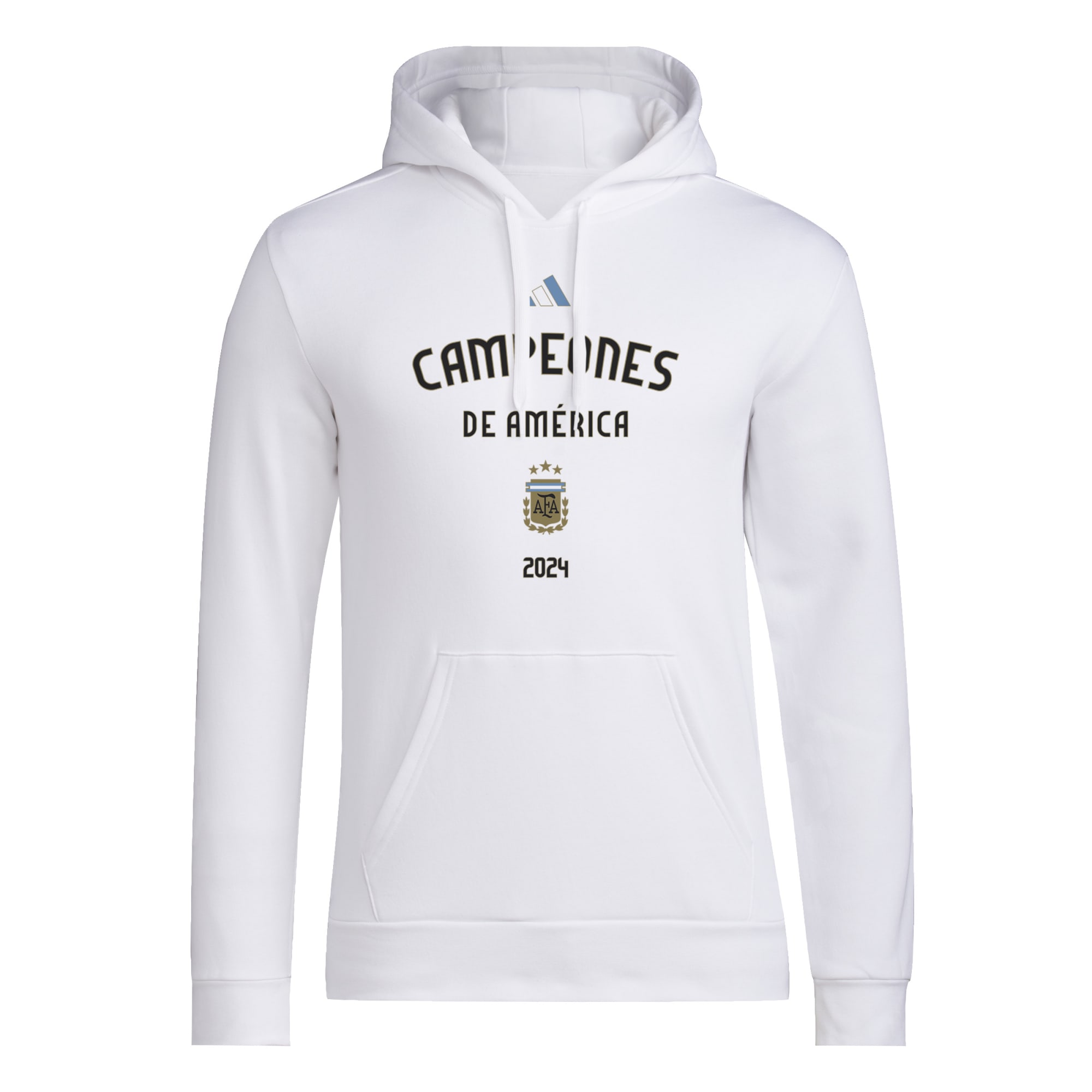 Explore argentina national team adidas 2024 copa america champions pullover hoodie – white – Australia Football Shirts & Soccer Gear