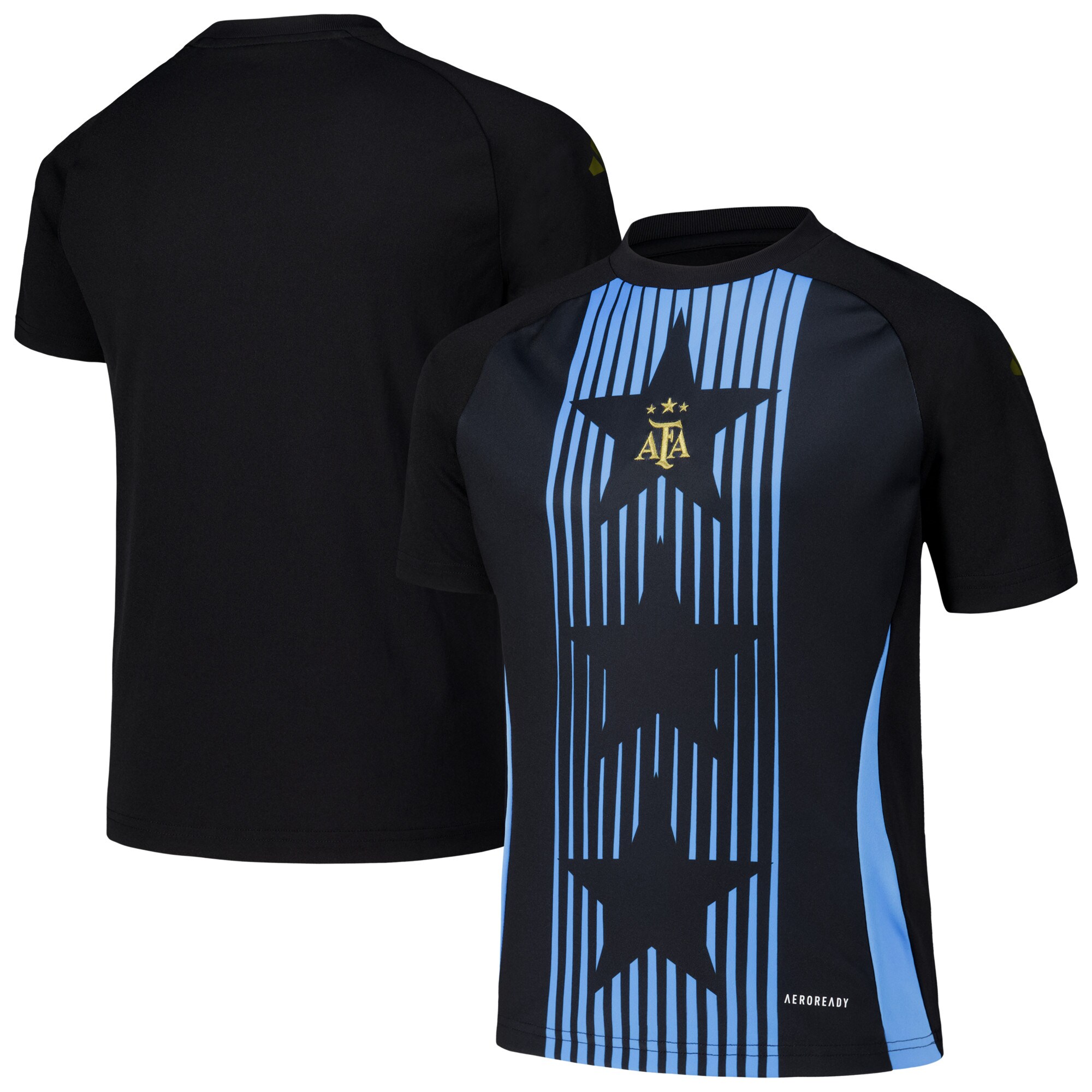 Explore argentina national team adidas youth 2024 pre-match top – black – Australia Football Shirts & Soccer Gear