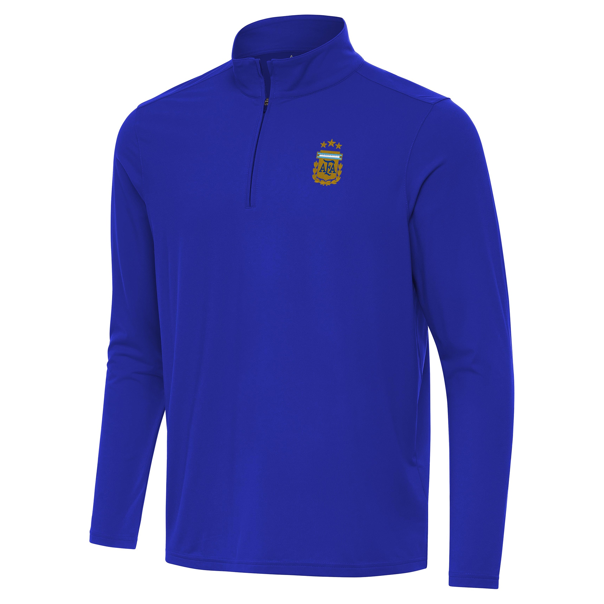 Explore argentina national team antigua intent quarter-zip pullover top – royal – Australia Football Shirts & Soccer Gear