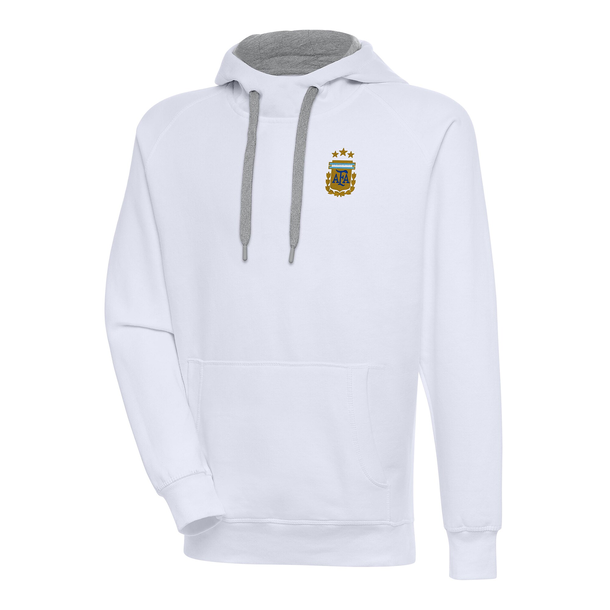 Explore argentina national team antigua victory pullover hoodie – white – Australia Football Shirts & Soccer Gear