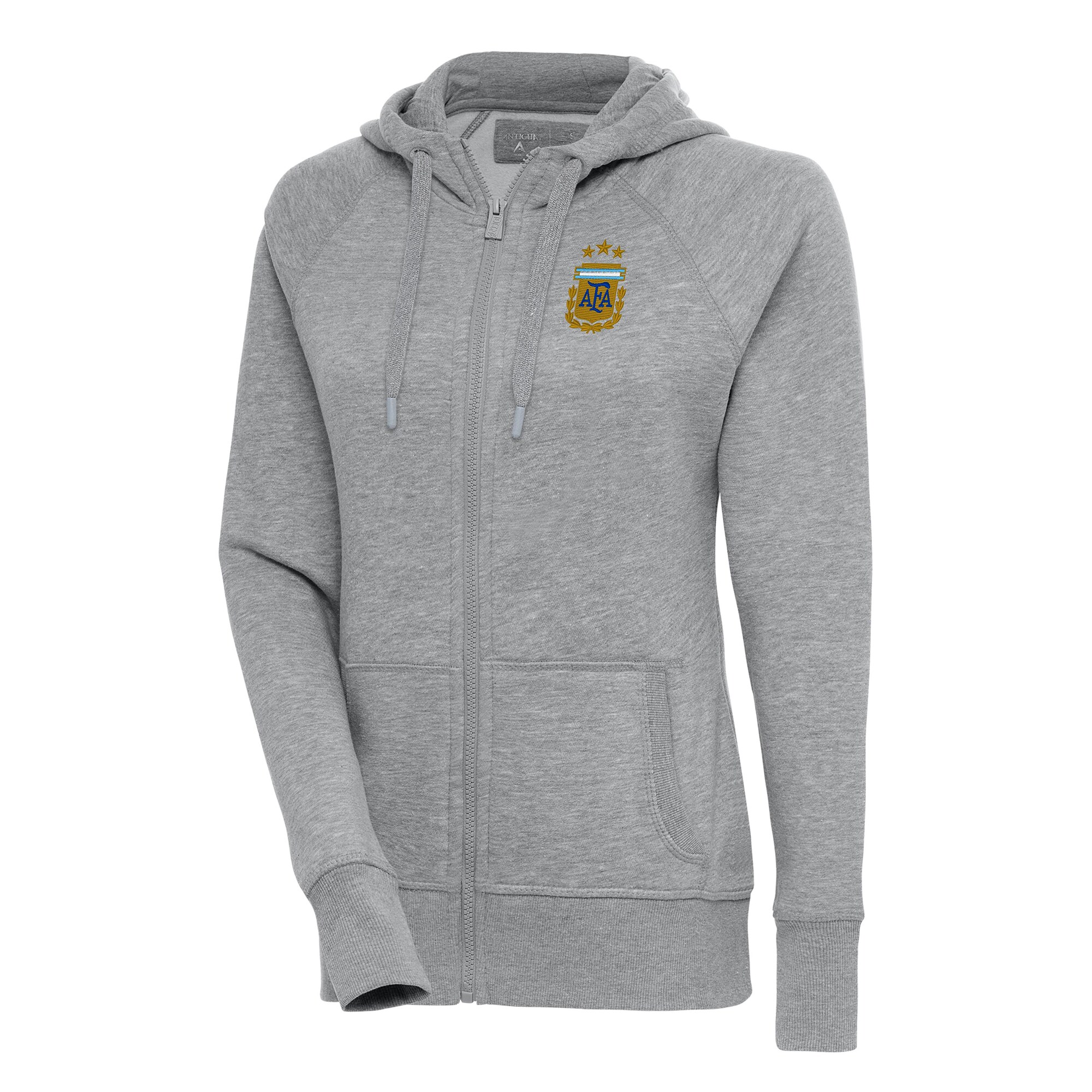Explore argentina national team antigua women8217s victory full-zip hoodie – heather gray – Australia Football Shirts & Soccer Gear