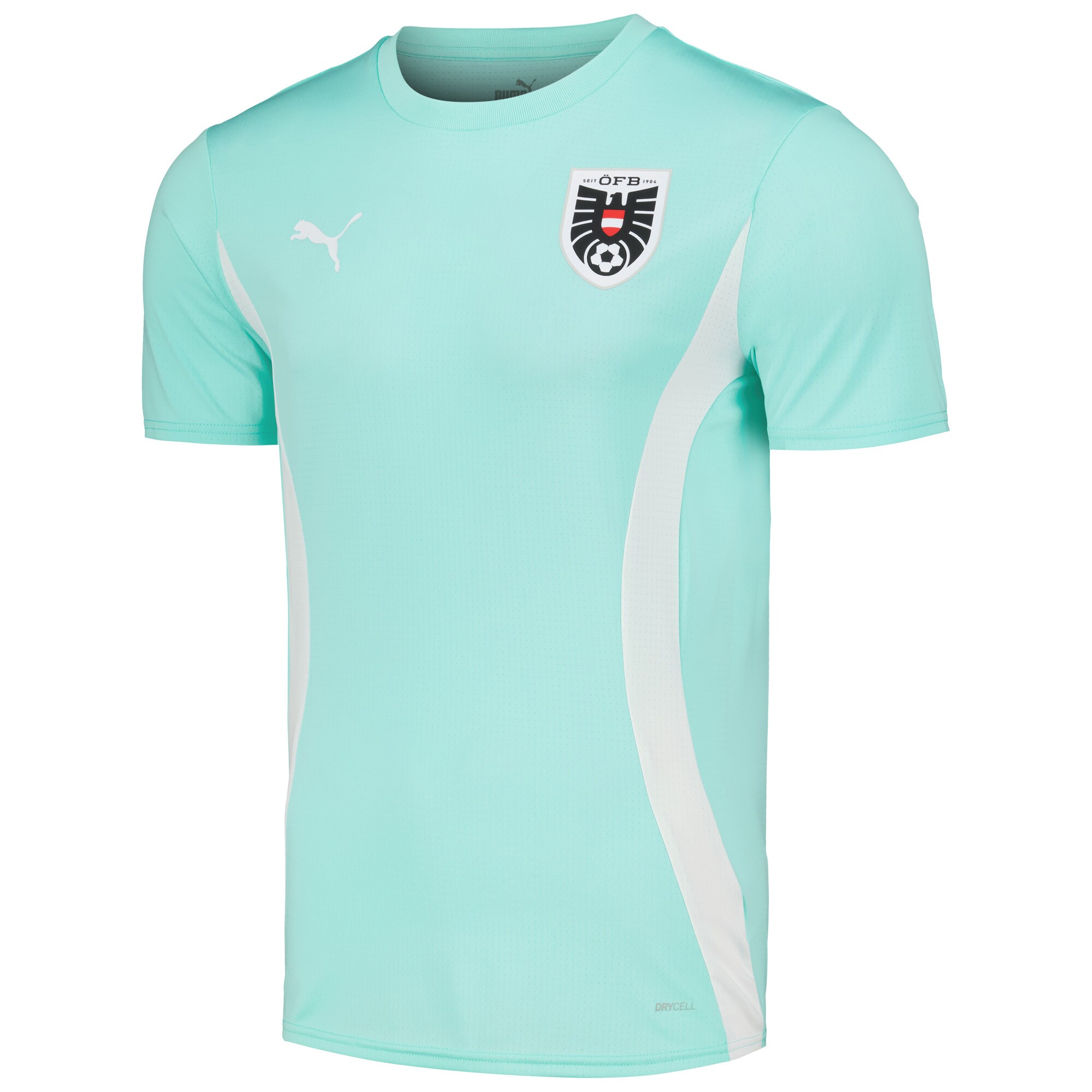 Explore austria national team puma 202324 pre-match jersey – mint – Australia Football Shirts & Soccer Gear