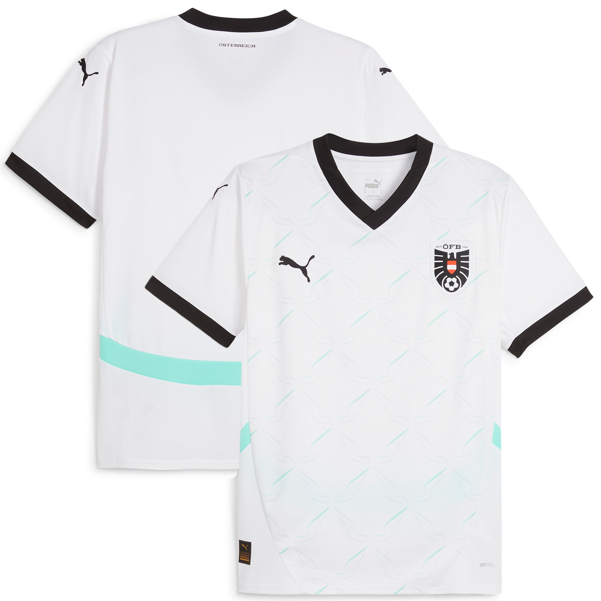 Explore austria national team puma 2024 away replica jersey – white – Australia Football Shirts & Soccer Gear