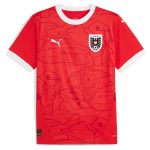 Explore austria national team puma 2024 home replica jersey – red – Australia Football Shirts & Soccer Gear