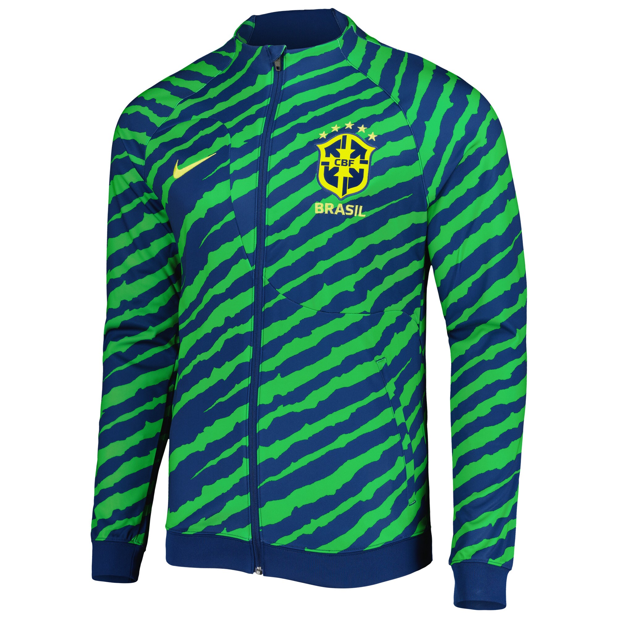 Explore brazil national team nike 2022 academy pro anthem performance raglan full-zip jacket – bluegreen – Australia Football Shirts & Soccer Gear