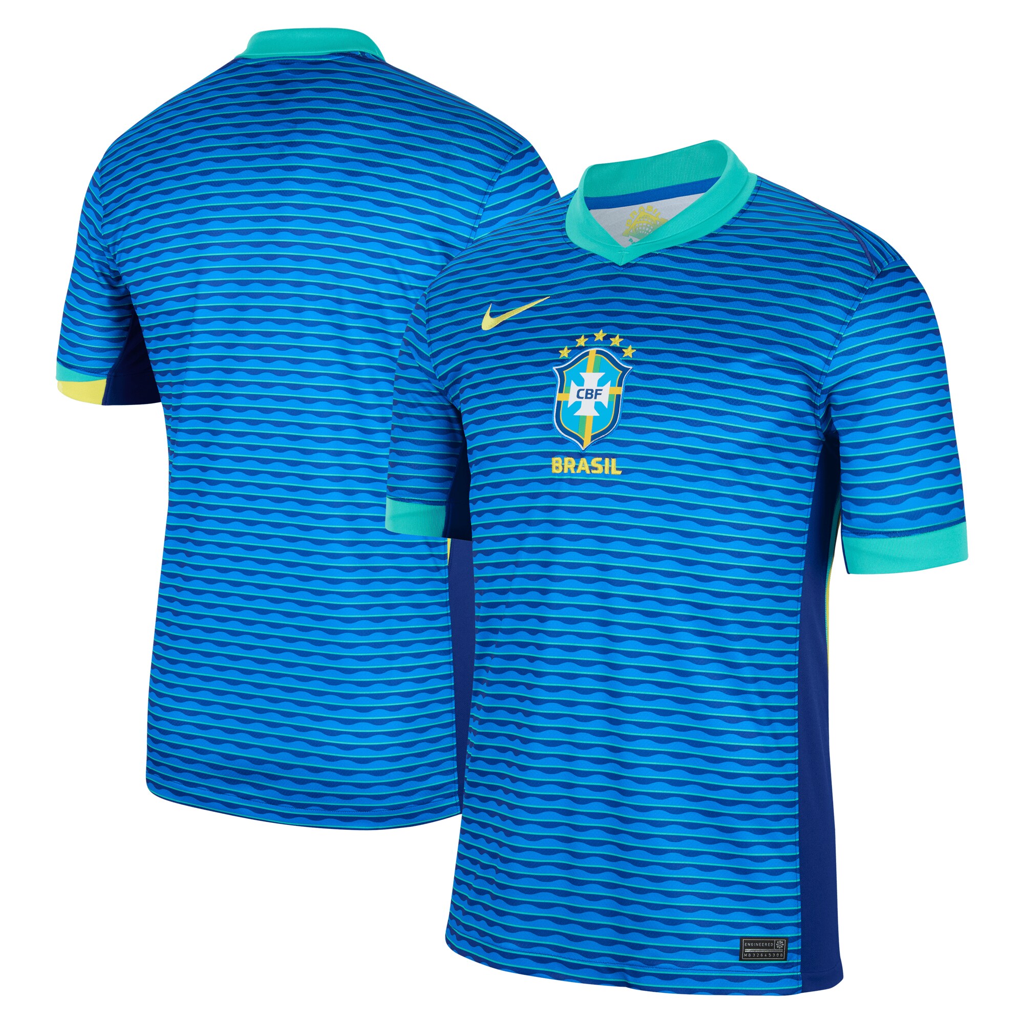 Explore brazil national team nike 2024 away stadium replica jersey – blue – Australia Football Shirts & Soccer Gear
