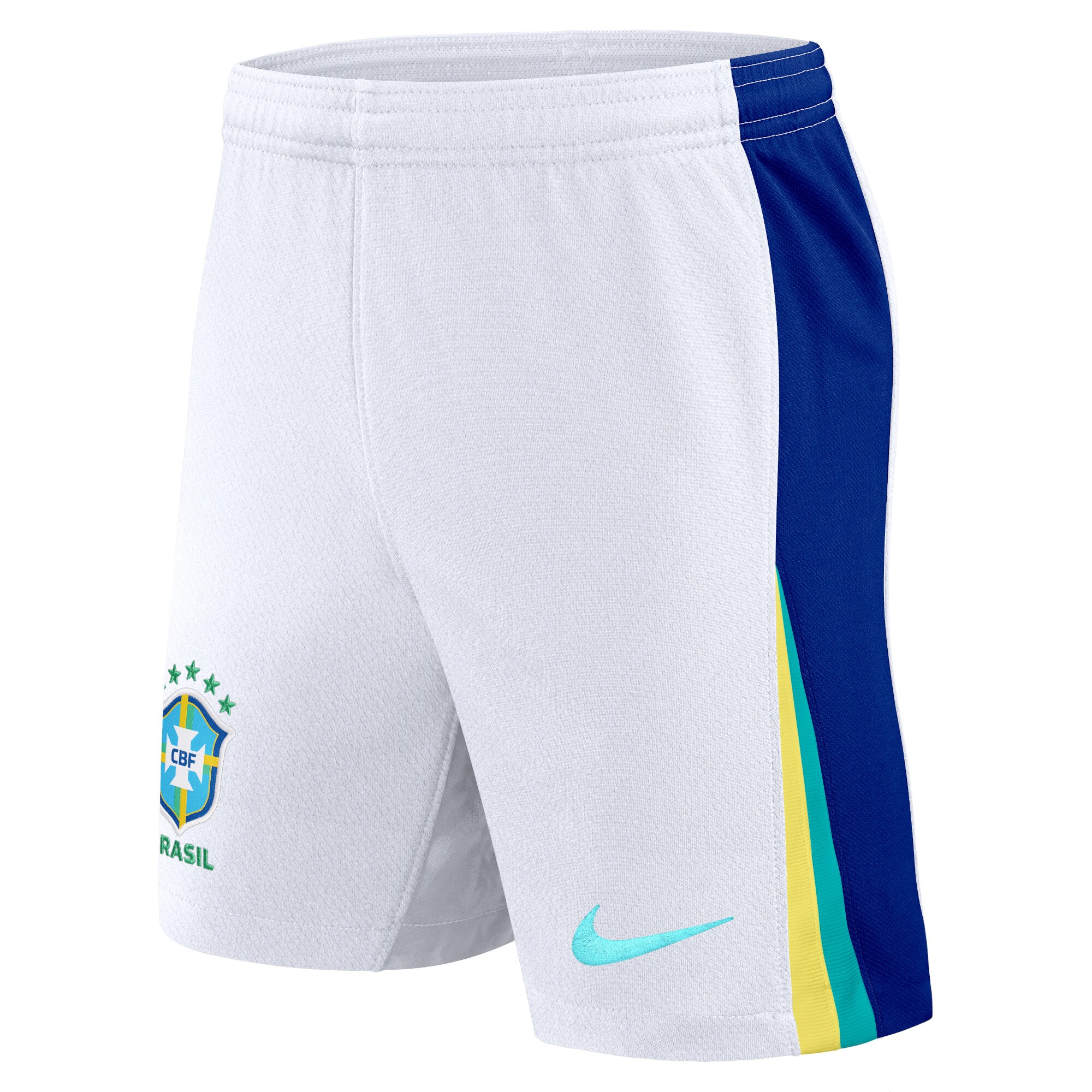 Explore brazil national team nike 2024 away stadium shorts – white – Australia Football Shirts & Soccer Gear