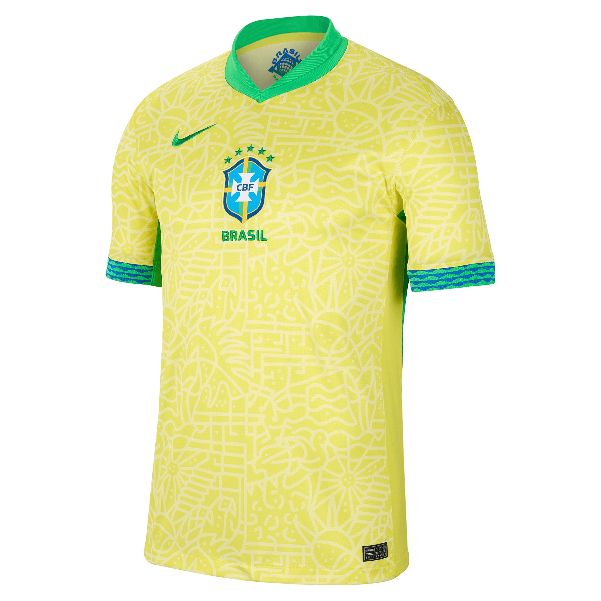 Explore brazil national team nike 2024 home stadium replica jersey – yellow – Australia Football Shirts & Soccer Gear