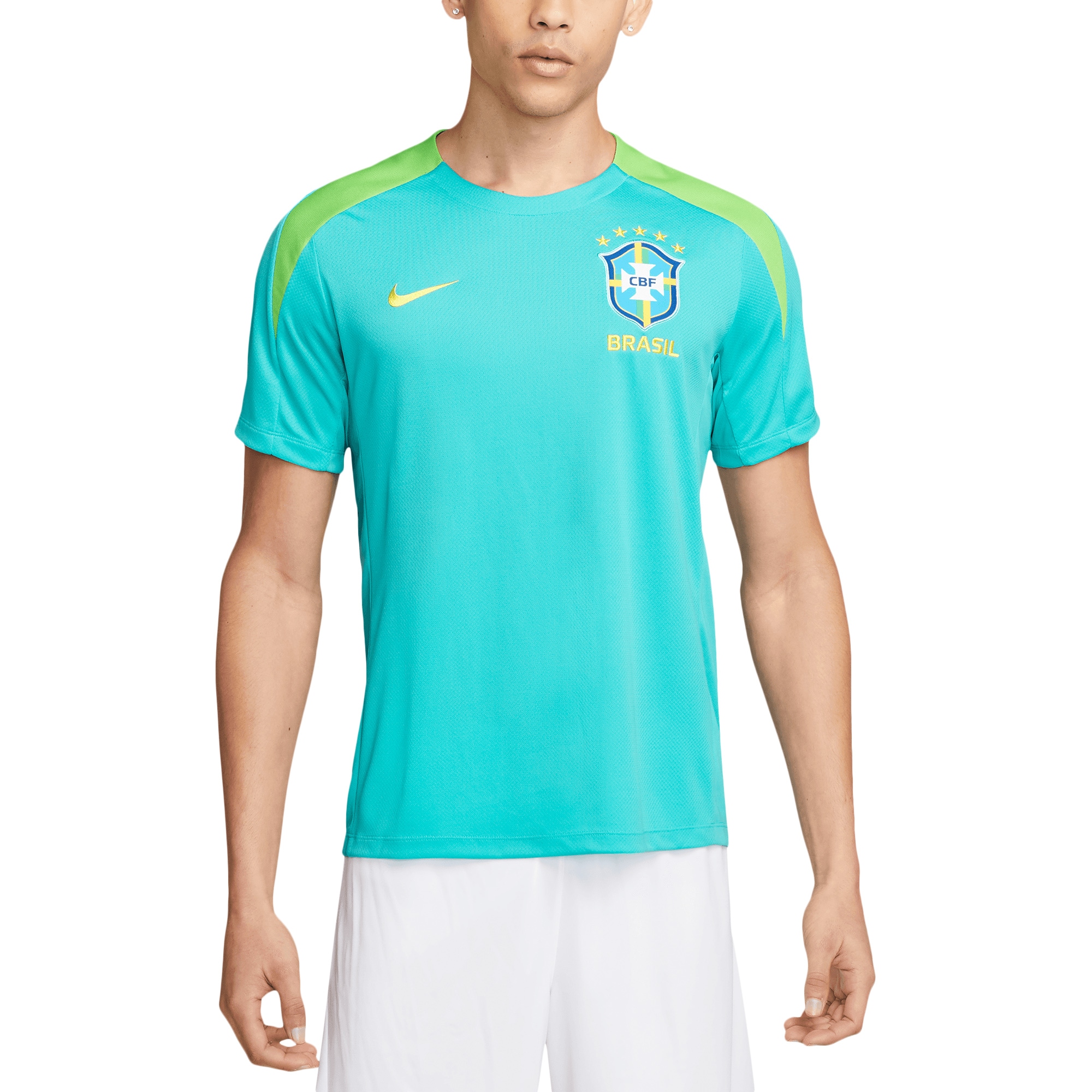 Explore brazil national team nike 2024 strike performance top – aqua – Australia Football Shirts & Soccer Gear