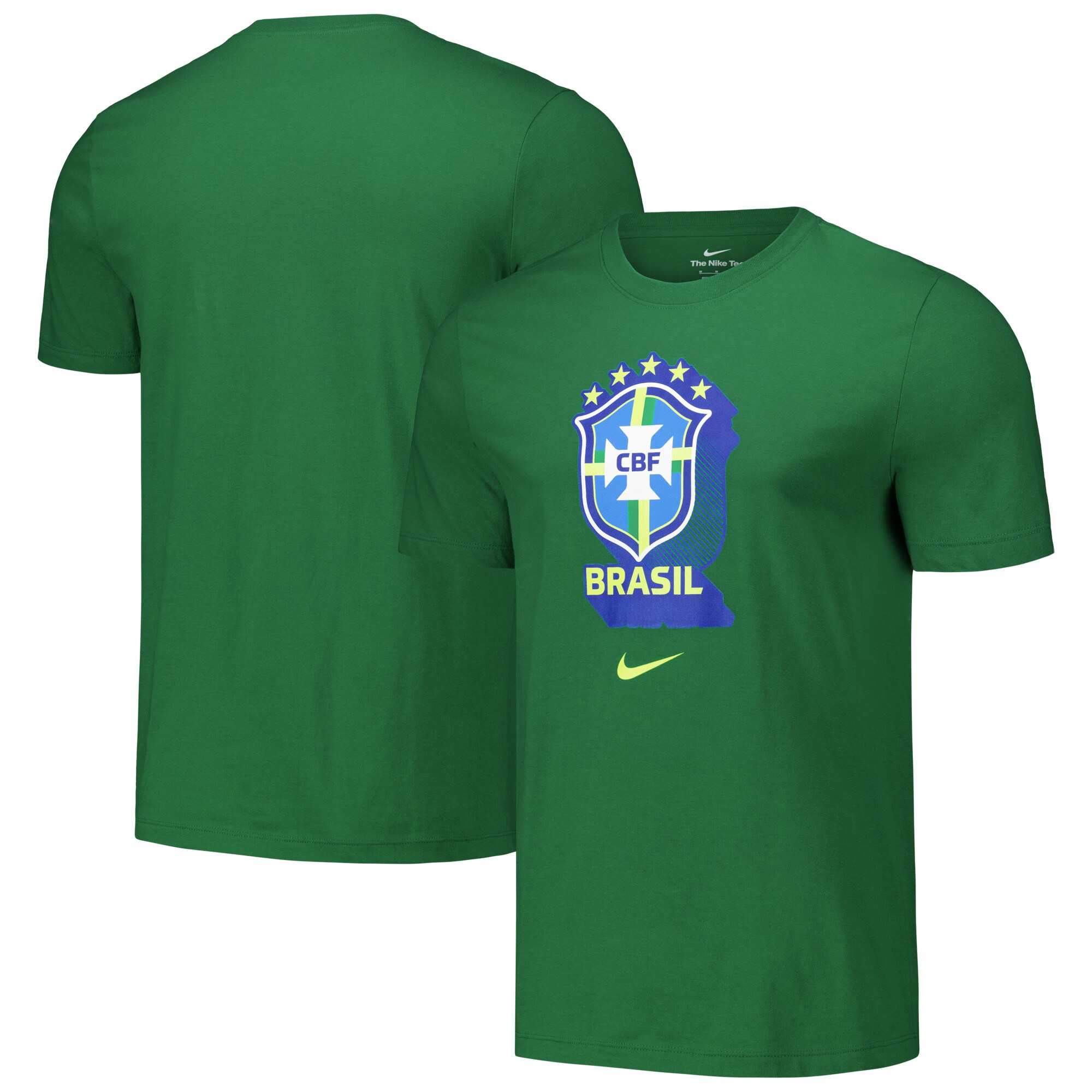 Explore brazil national team nike crest core t-shirt – green – Australia Football Shirts & Soccer Gear