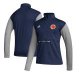 Explore colombia national team adidas crest long sleeve half-zip top – navy – Australia Football Shirts & Soccer Gear