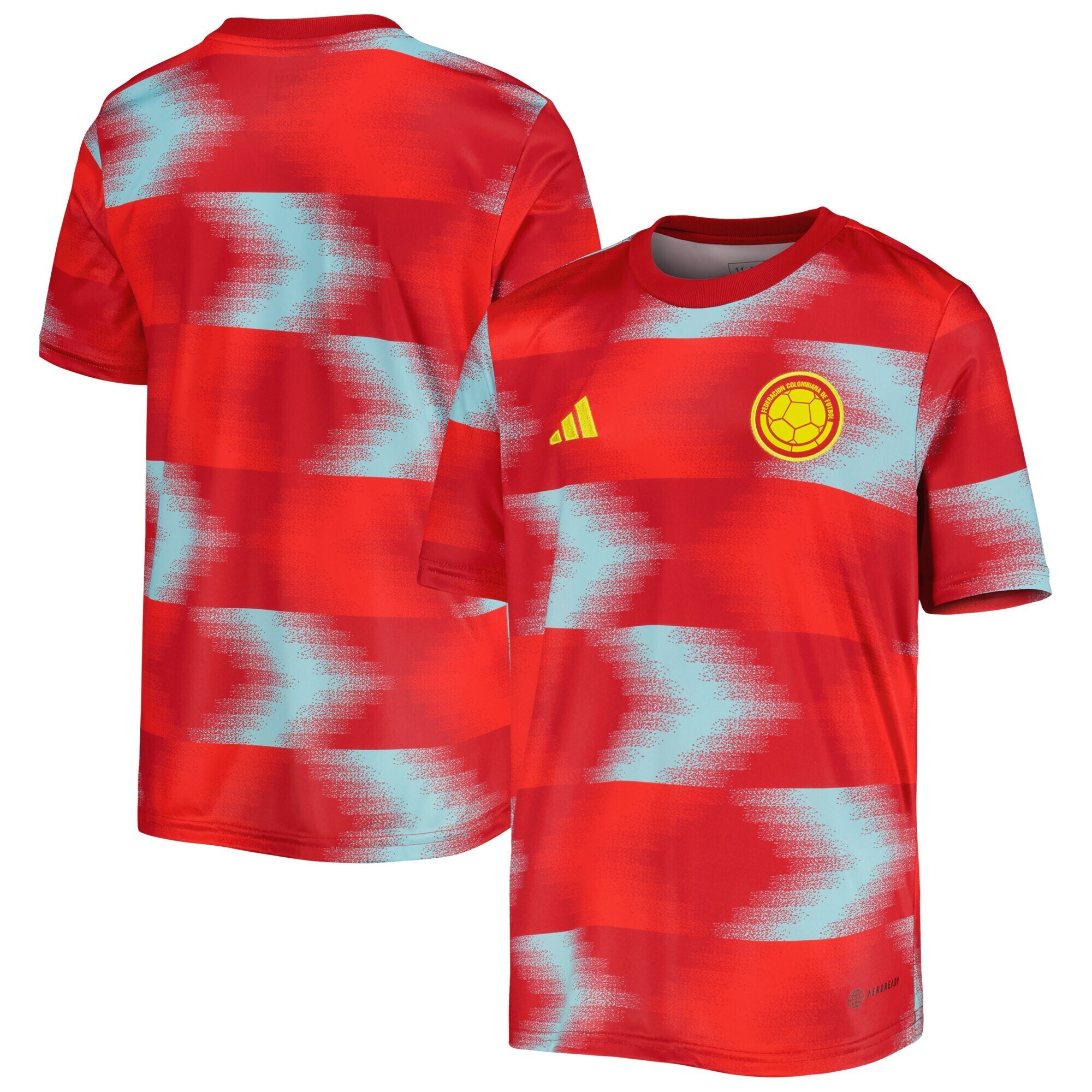 Explore colombia national team adidas youth 202223 away pre-match top – red – Australia Football Shirts & Soccer Gear
