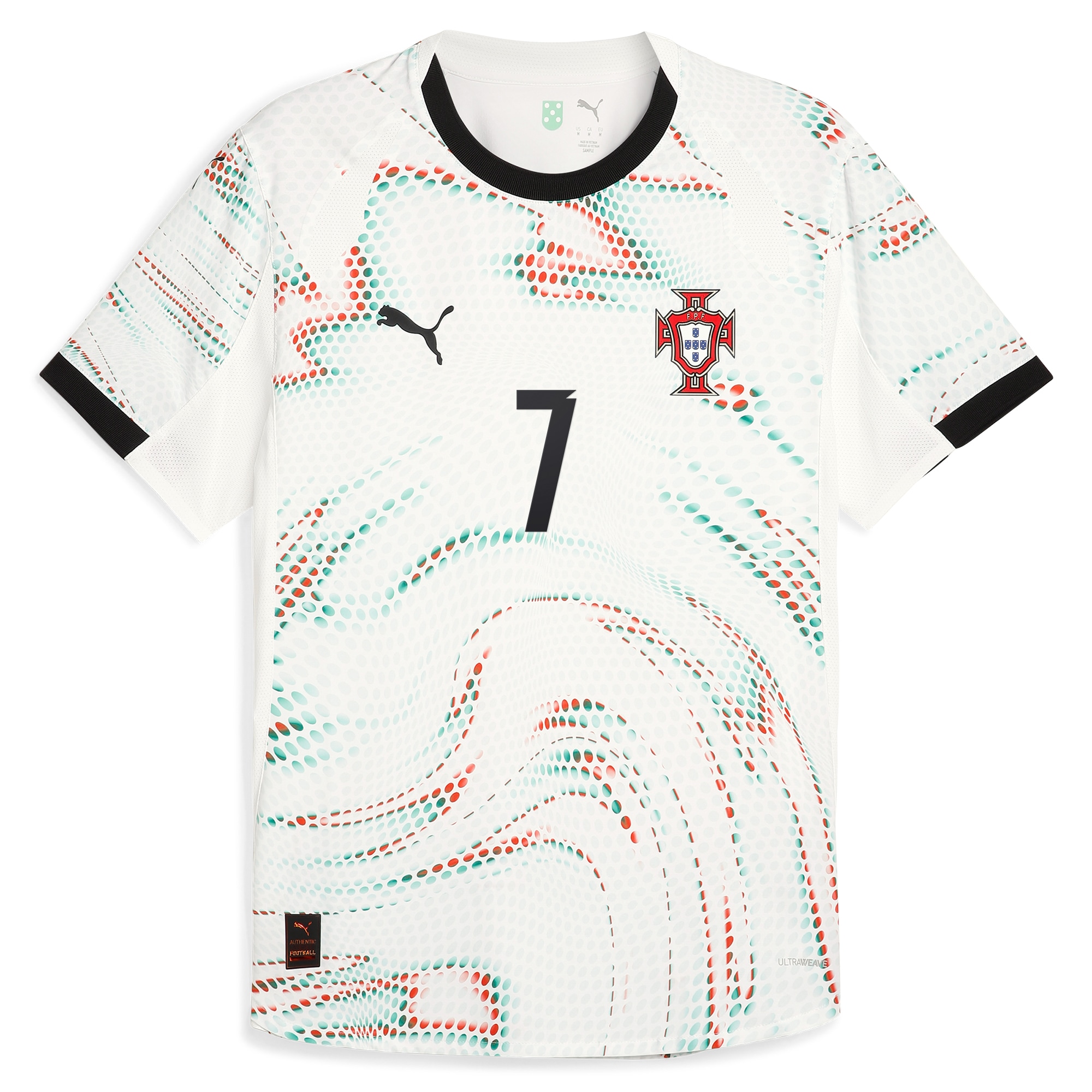 Explore cristiano ronaldo portugal national team puma 2025 away authentic jersey – white – Australia Football Shirts & Soccer Gear