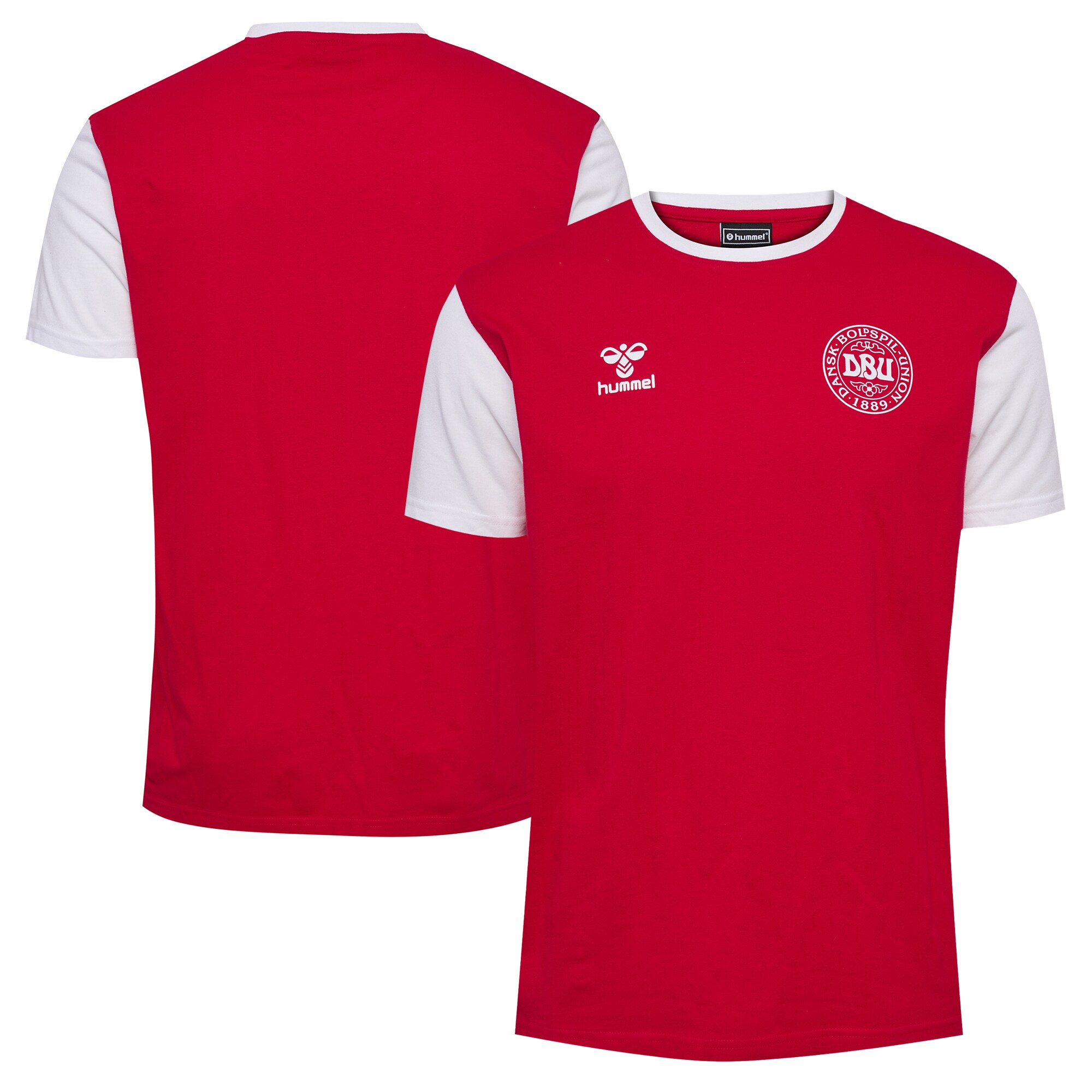 Explore denmark national team block t-shirt – red – Australia Football Shirts & Soccer Gear