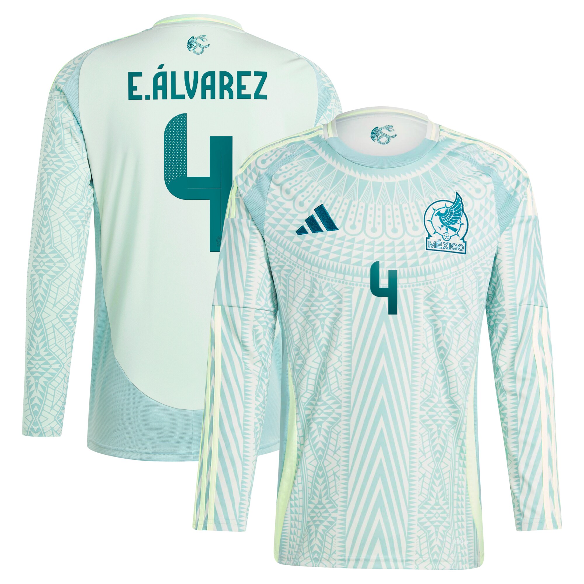 Explore edson alvarez mexico national team adidas 2024 away replica player long sleeve jersey – green – Australia Football Shirts & Soccer Gear
