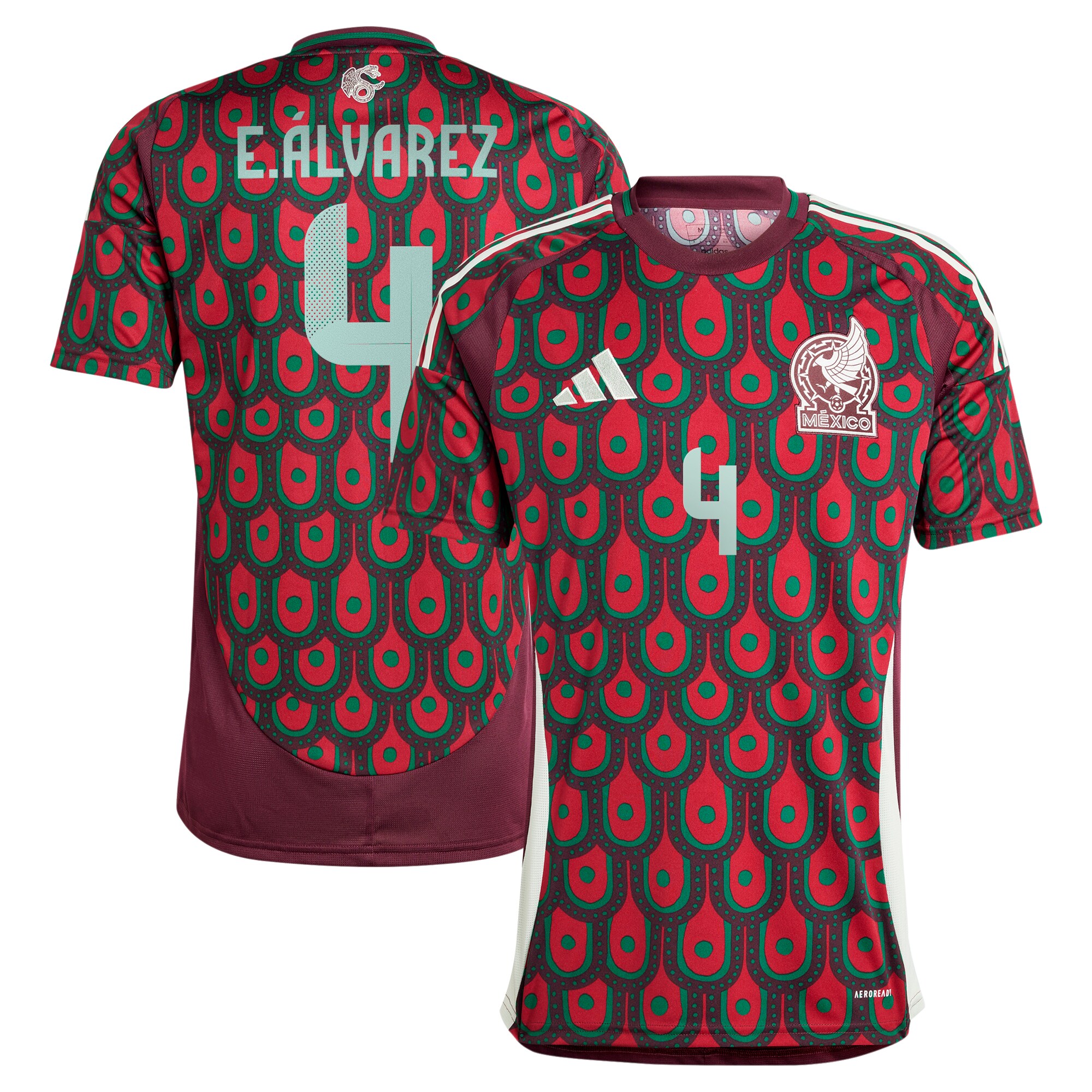 Explore edson alvarez mexico national team adidas 2024 home replica player jersey – burgundy – Australia Football Shirts & Soccer Gear