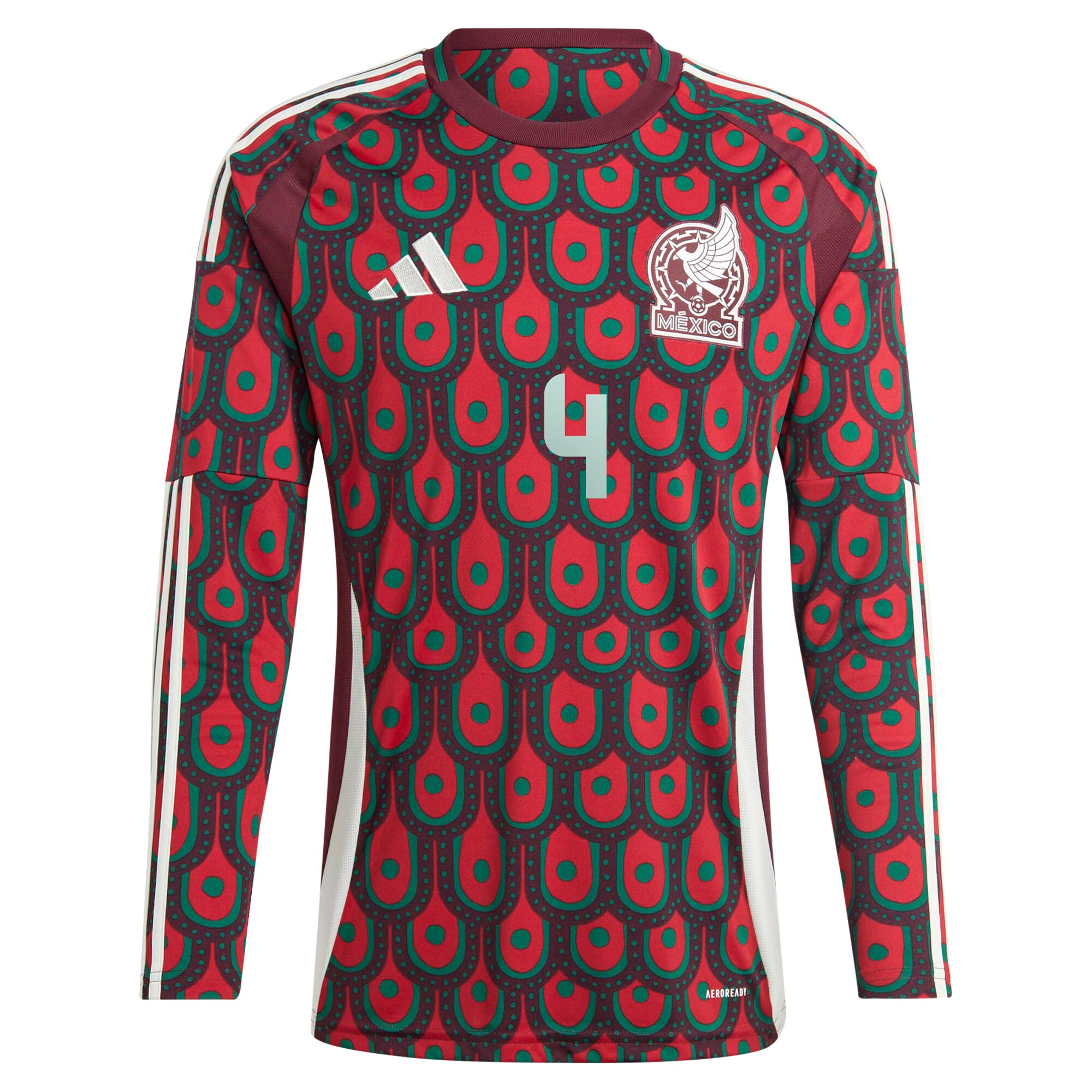 Explore edson alvarez mexico national team adidas 2024 home replica player long sleeve jersey – burgundy – Australia Football Shirts & Soccer Gear