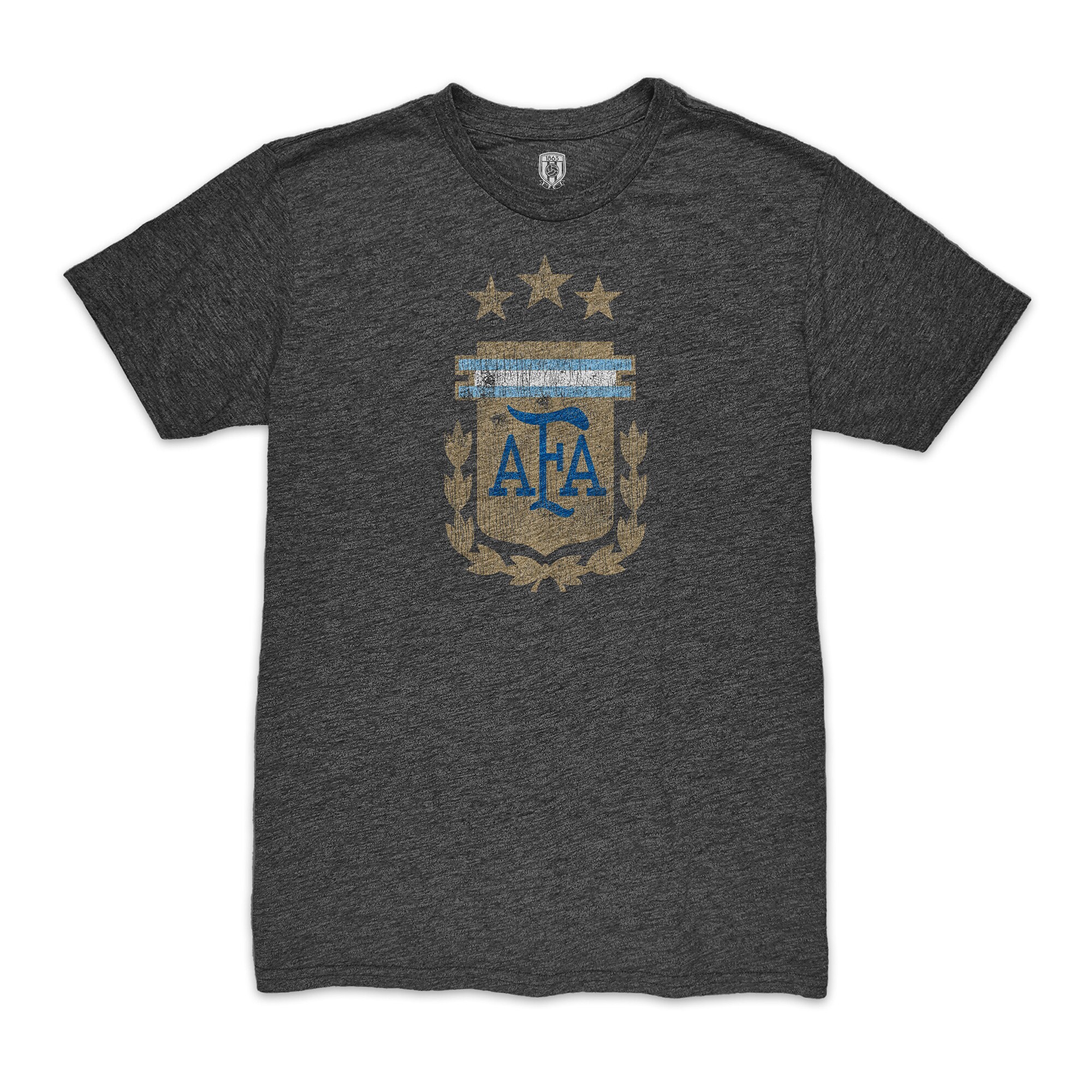 Explore enzo fernández argentina national team 1863fc player vintage tri-blend t-shirt – black – Australia Football Shirts & Soccer Gear