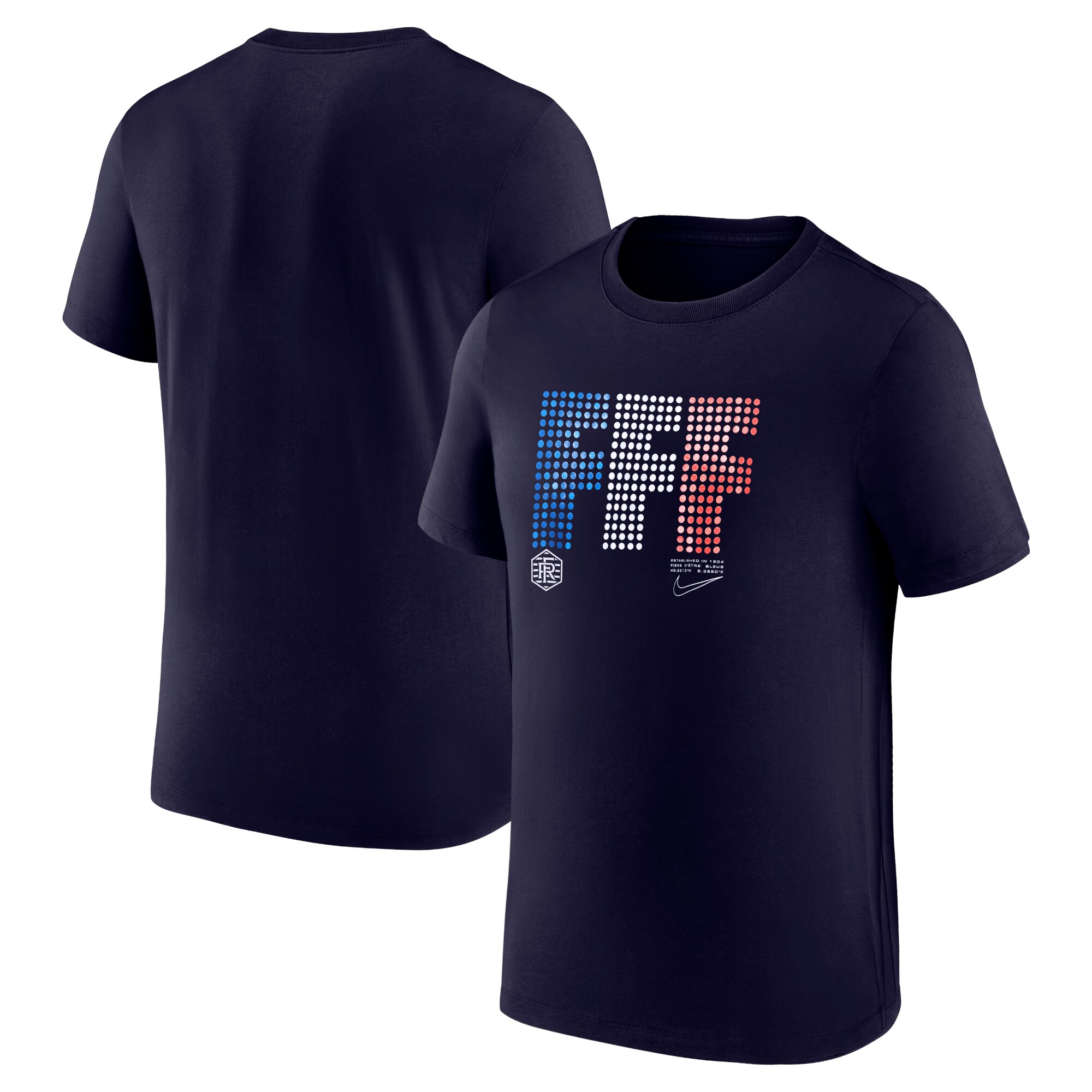 Explore france national team nike lights t-shirt – navy – Australia Football Shirts & Soccer Gear