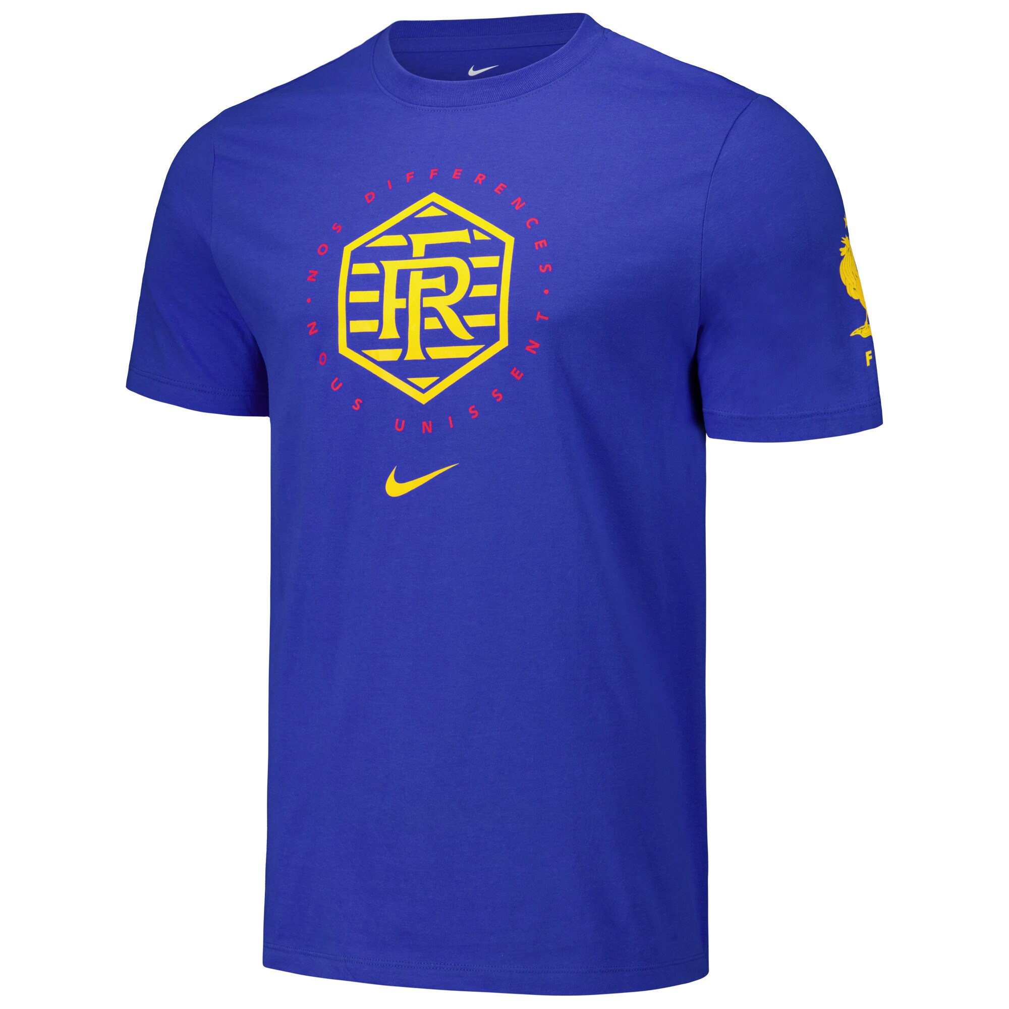 Explore france national team nike localized core cotton t-shirt – royal – Australia Football Shirts & Soccer Gear