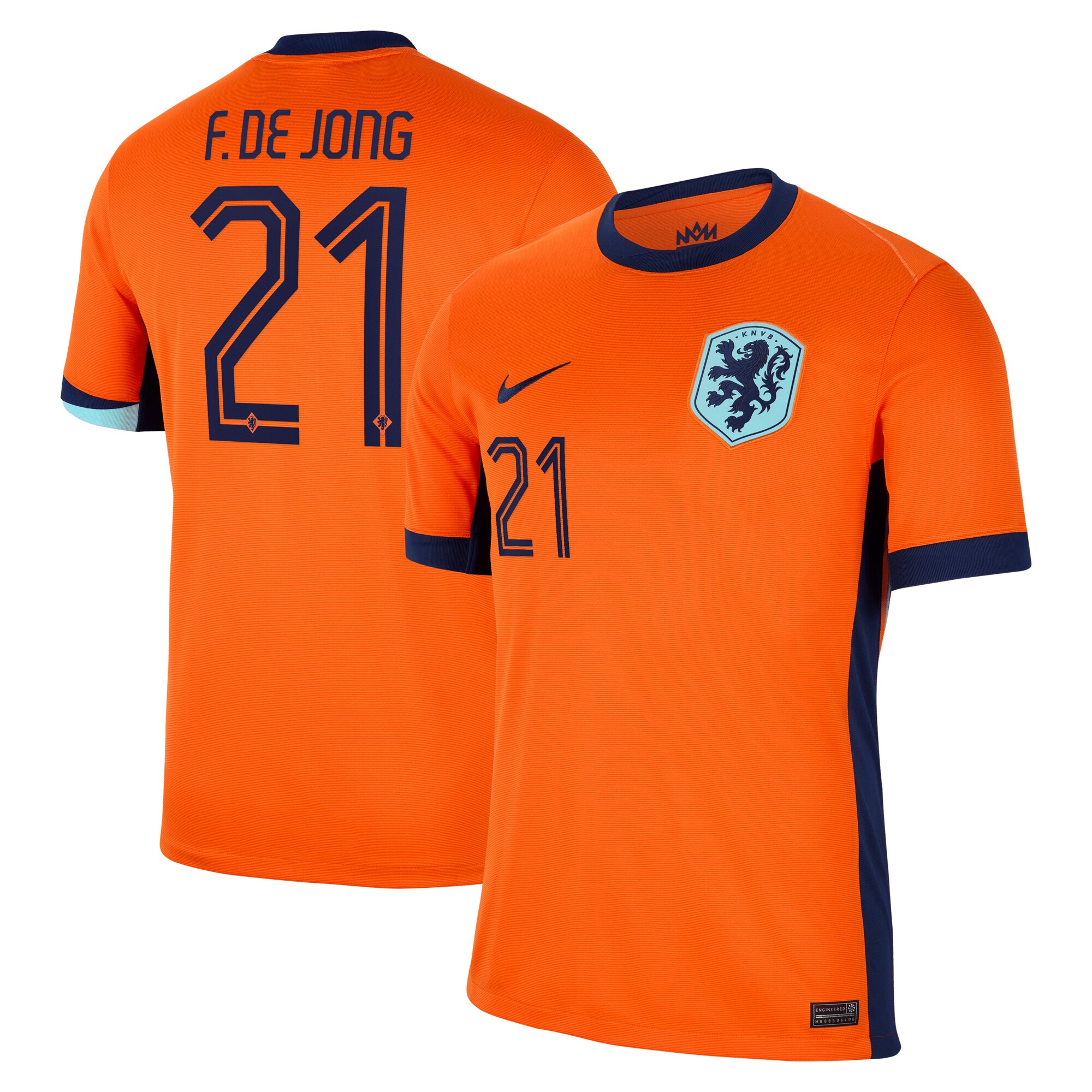 Explore frenkie de jong netherlands national team nike 2024 home replica jersey – orange – Australia Football Shirts & Soccer Gear