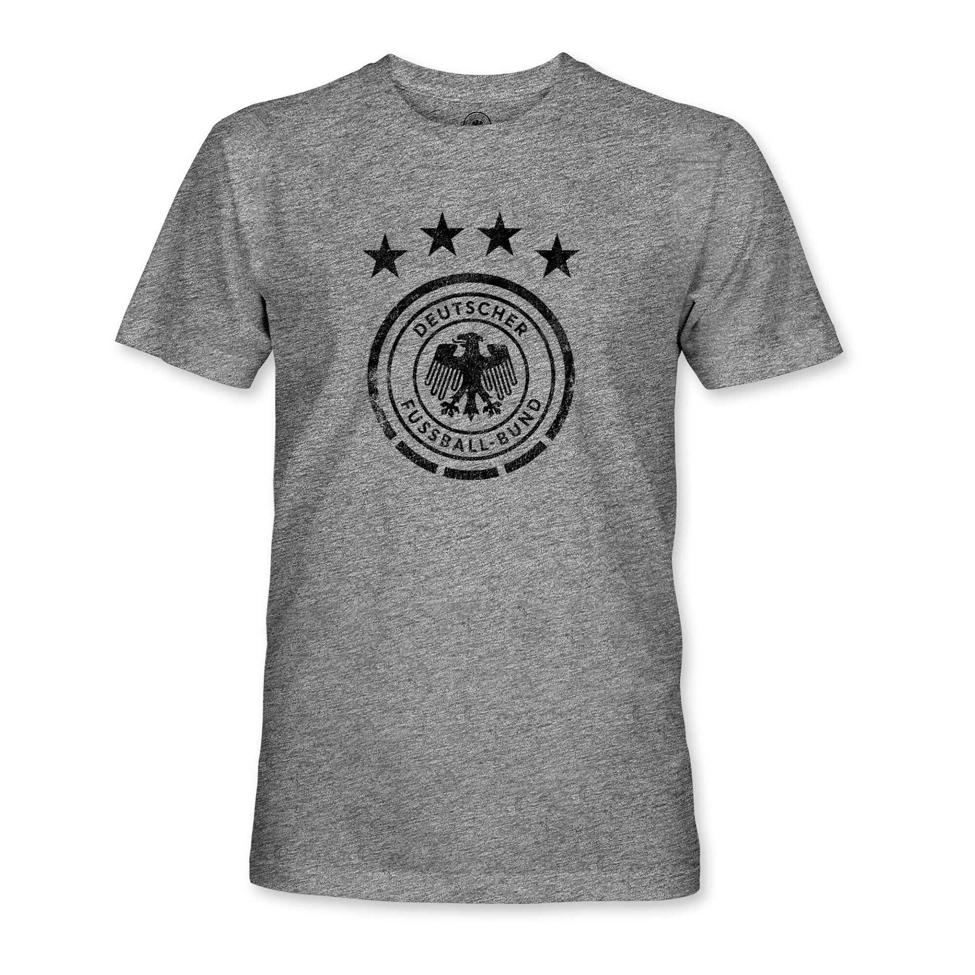 Explore germany national team 1863fc mono badge vintage tri-blend t-shirt – heather gray – Australia Football Shirts & Soccer Gear