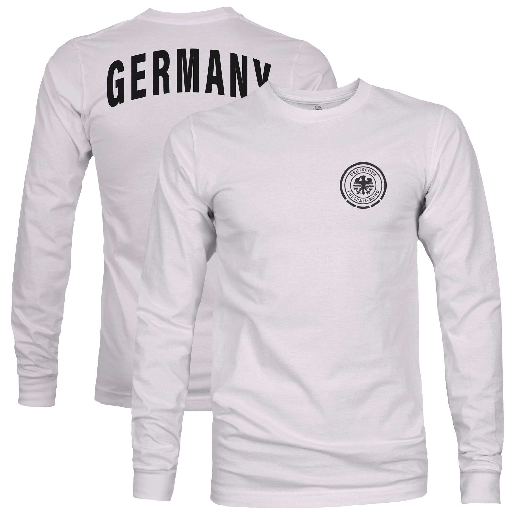 Explore germany national team 1863fc team arch long sleeve t-shirt – silver – Australia Football Shirts & Soccer Gear