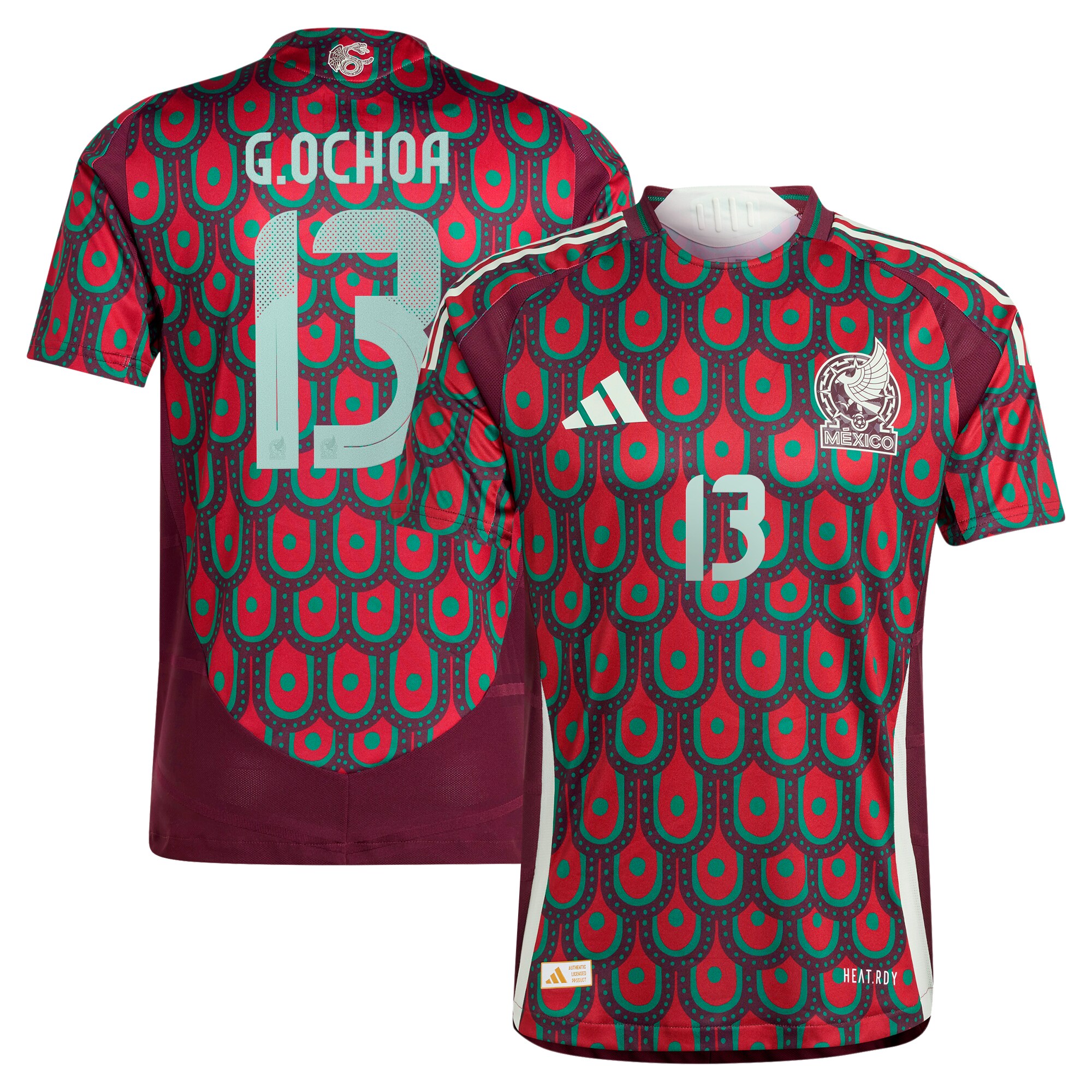 Explore guillermo ochoa mexico national team adidas 2024 home authentic player jersey – burgundy – Australia Football Shirts & Soccer Gear