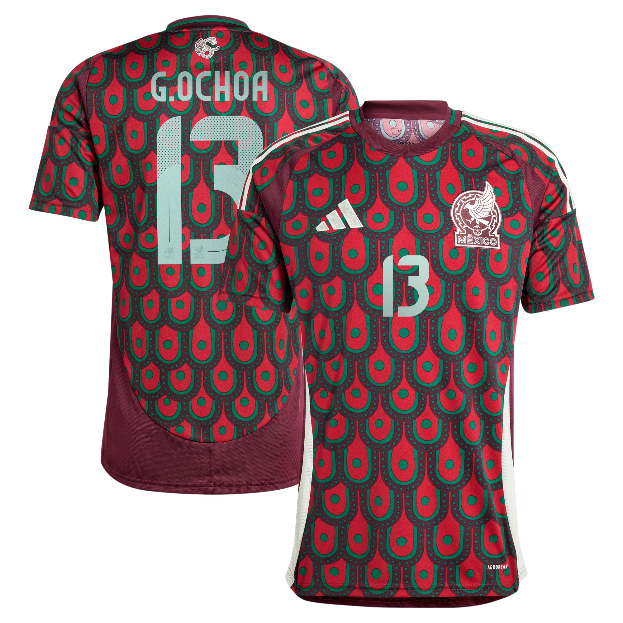 Explore guillermo ochoa mexico national team adidas 2024 home replica player jersey – burgundy – Australia Football Shirts & Soccer Gear