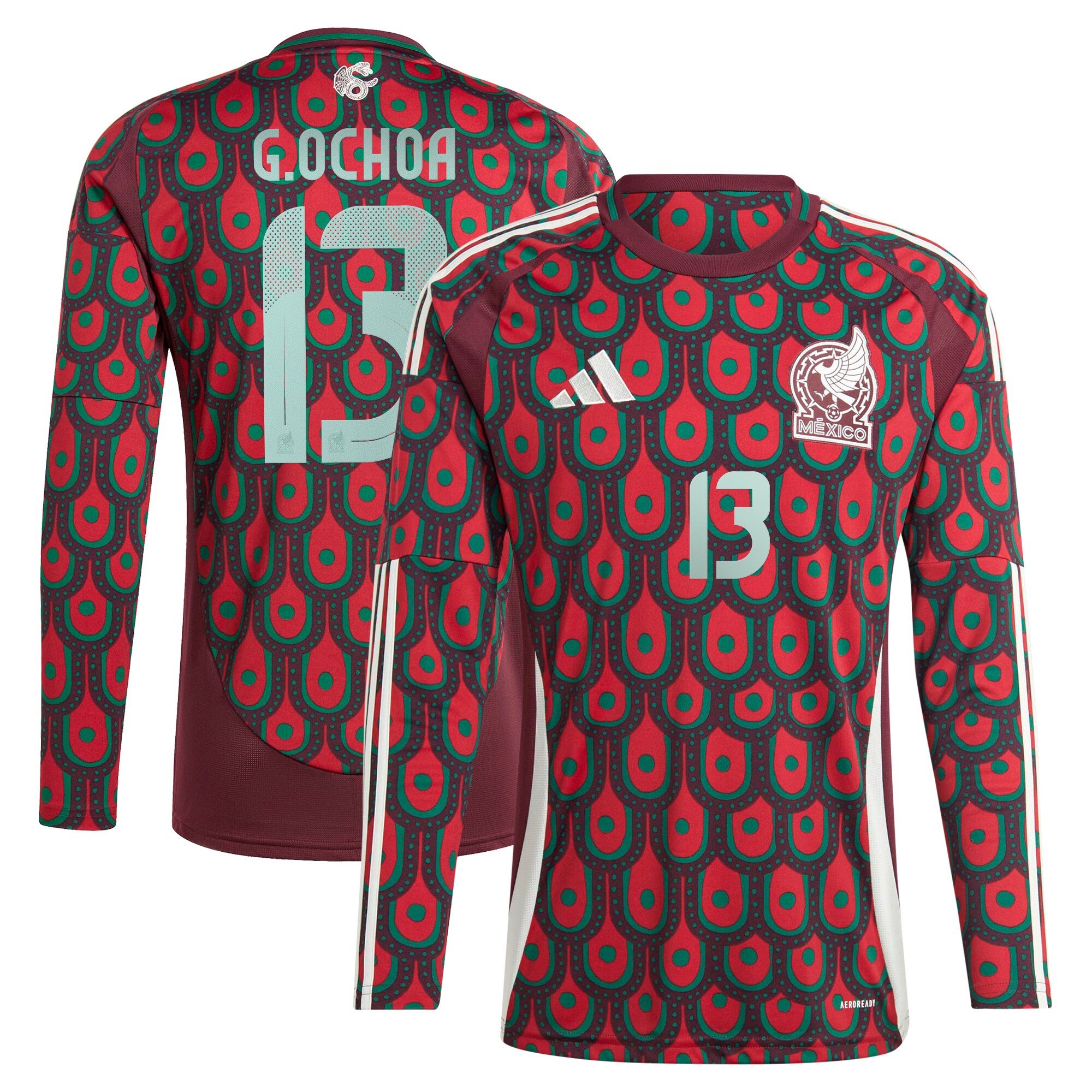 Explore guillermo ochoa mexico national team adidas 2024 home replica player long sleeve jersey – burgundy – Australia Football Shirts & Soccer Gear