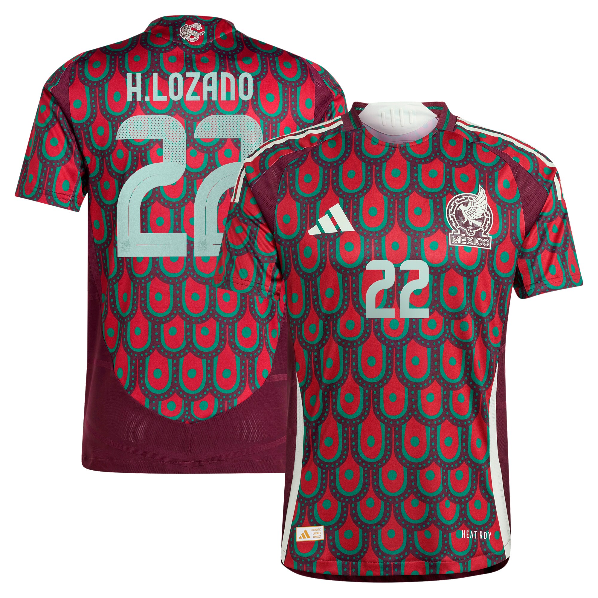 Explore hirving lozano mexico national team adidas 2024 home authentic player jersey – burgundy – Australia Football Shirts & Soccer Gear