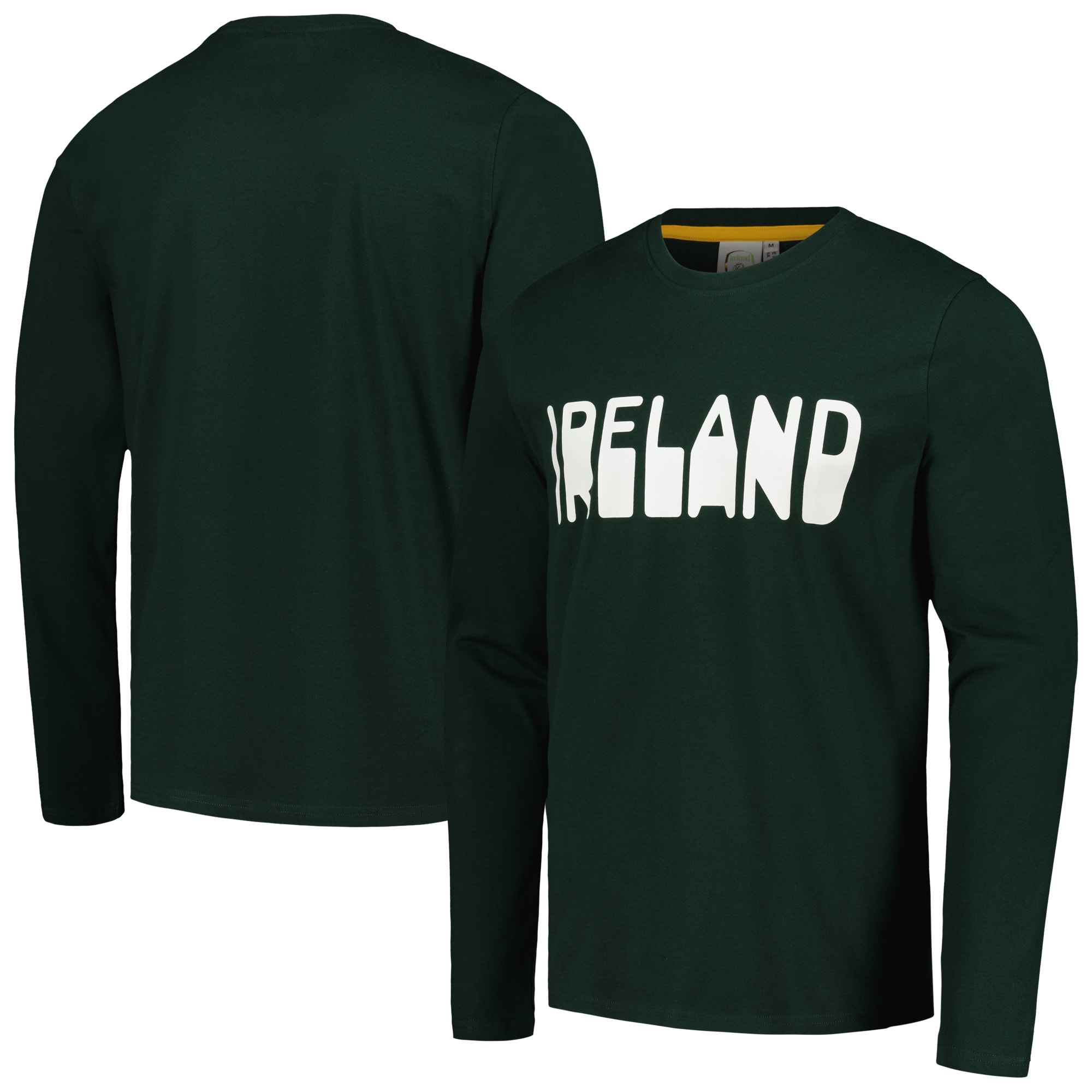 Explore ireland national team heavy long sleeve t-shirt – green – Australia Football Shirts & Soccer Gear
