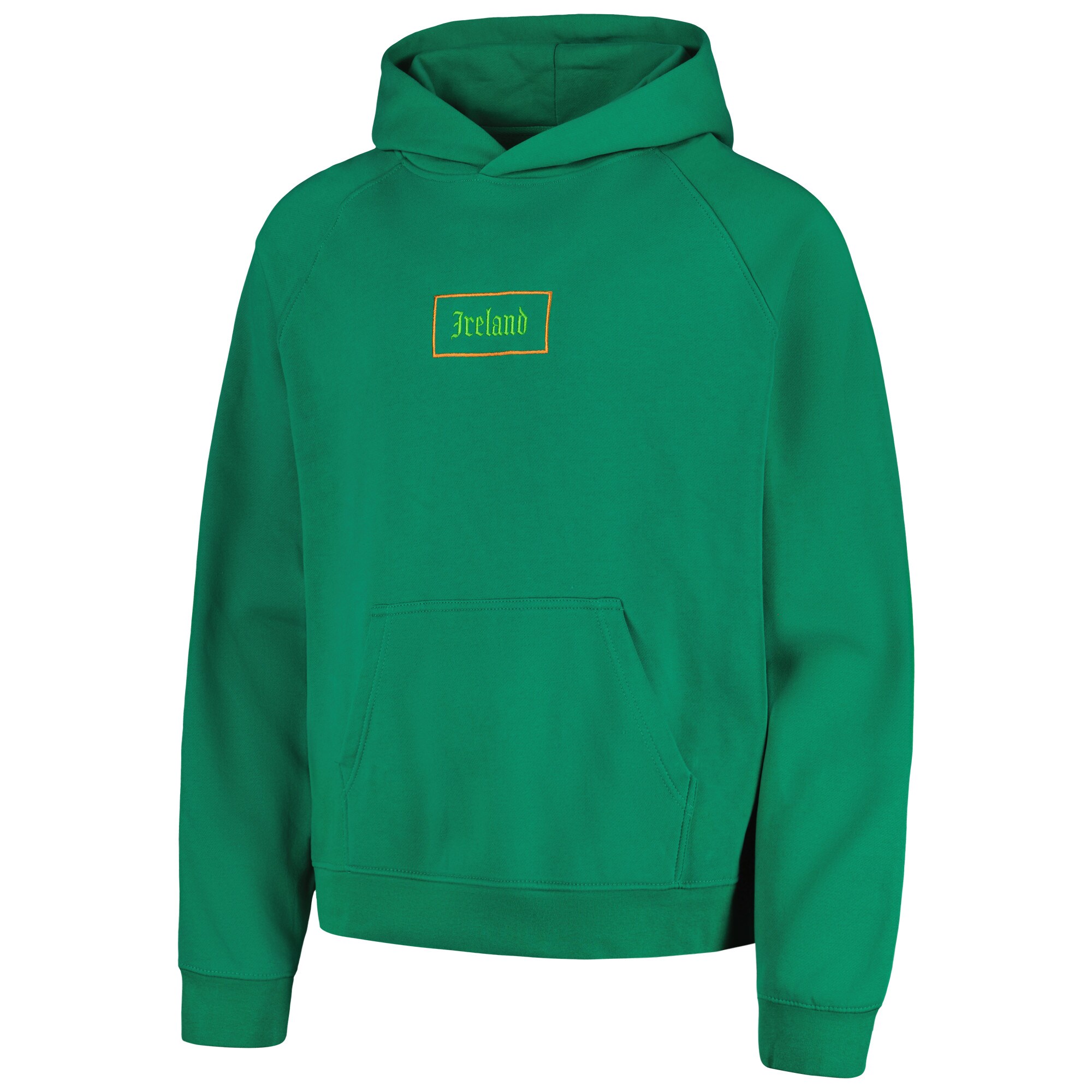 Explore ireland national team old english oversized raglan pullover hoodie – green – Australia Football Shirts & Soccer Gear
