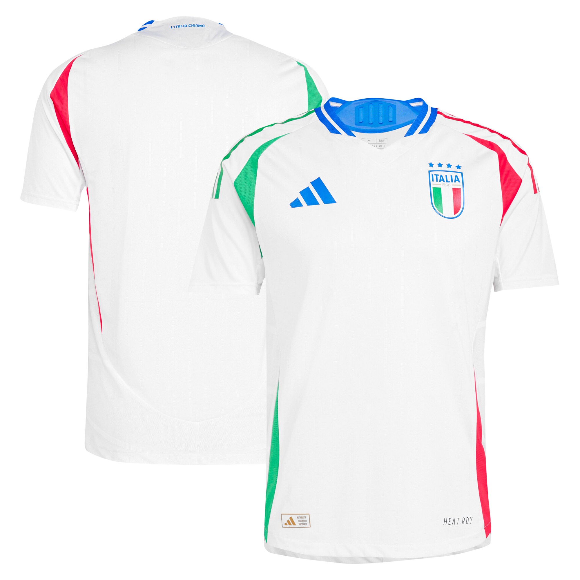 Explore italy national team adidas 2024 away authentic jersey – white – Australia Football Shirts & Soccer Gear