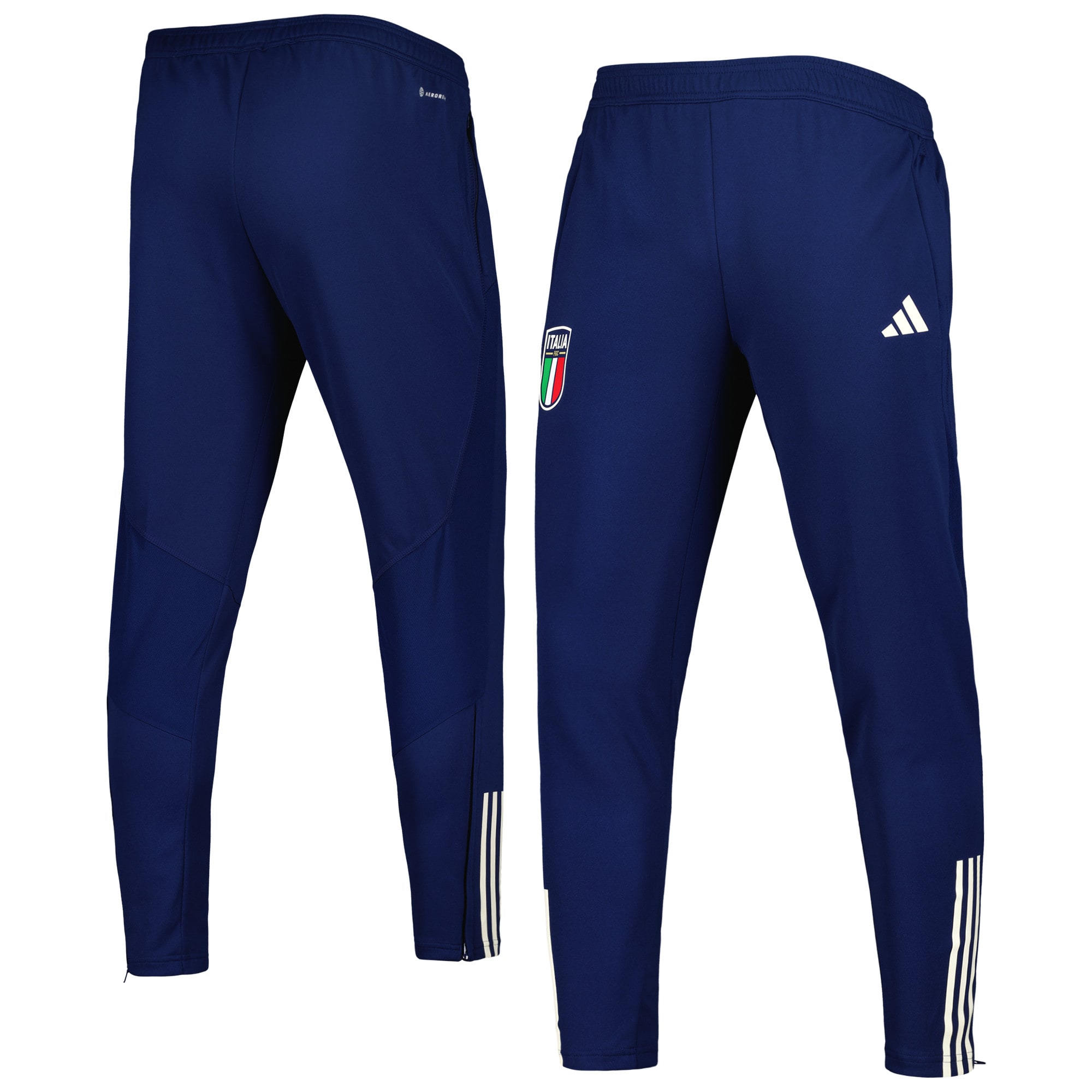 Explore italy national team adidas team aeroready training pants – blue – Australia Football Shirts & Soccer Gear