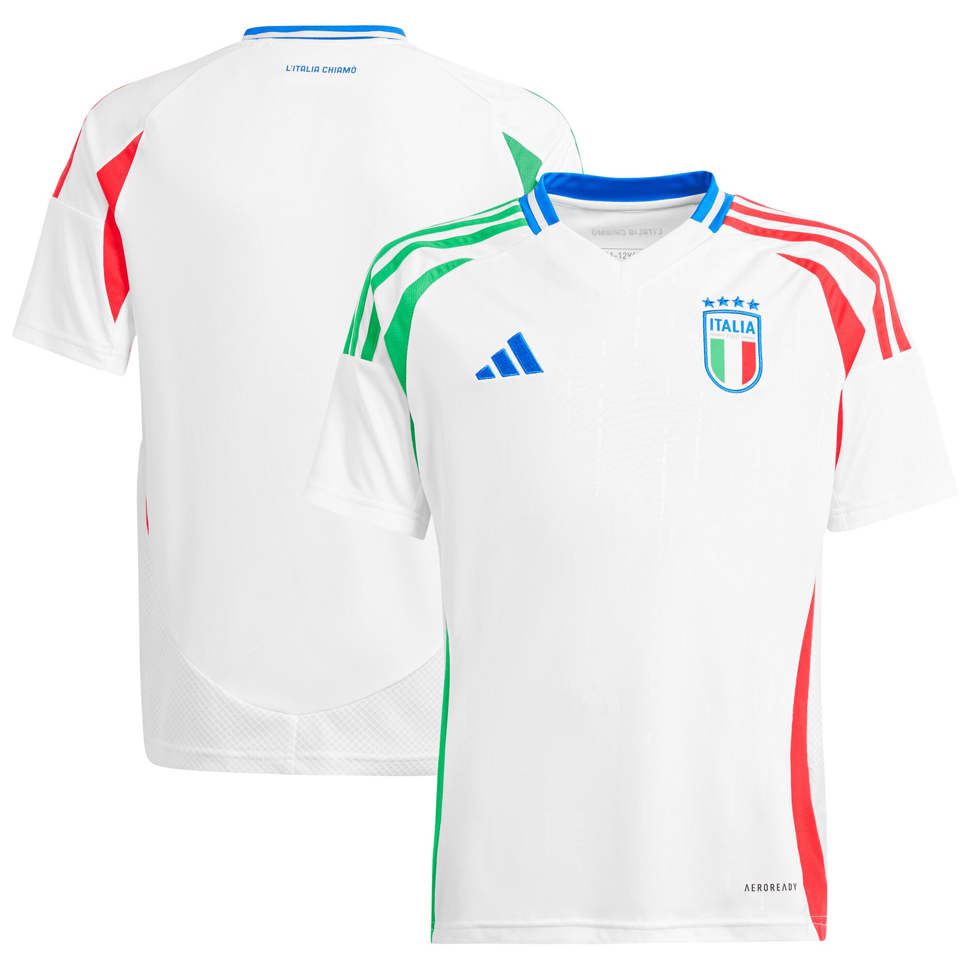 Explore italy national team adidas youth 2024 away replica jersey – white – Australia Football Shirts & Soccer Gear