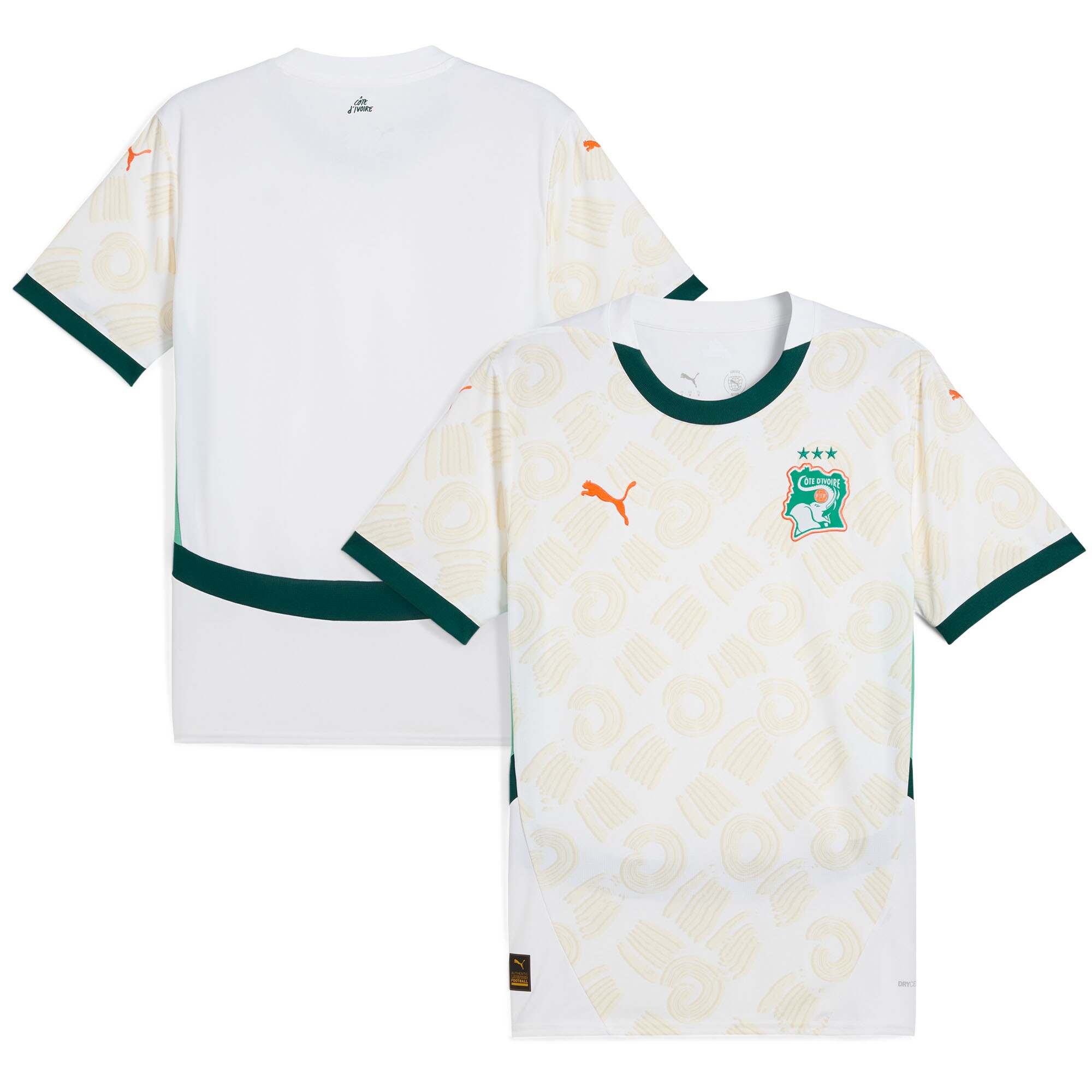 Explore ivory coast national team puma 2025 away replica jersey – white – Australia Football Shirts & Soccer Gear