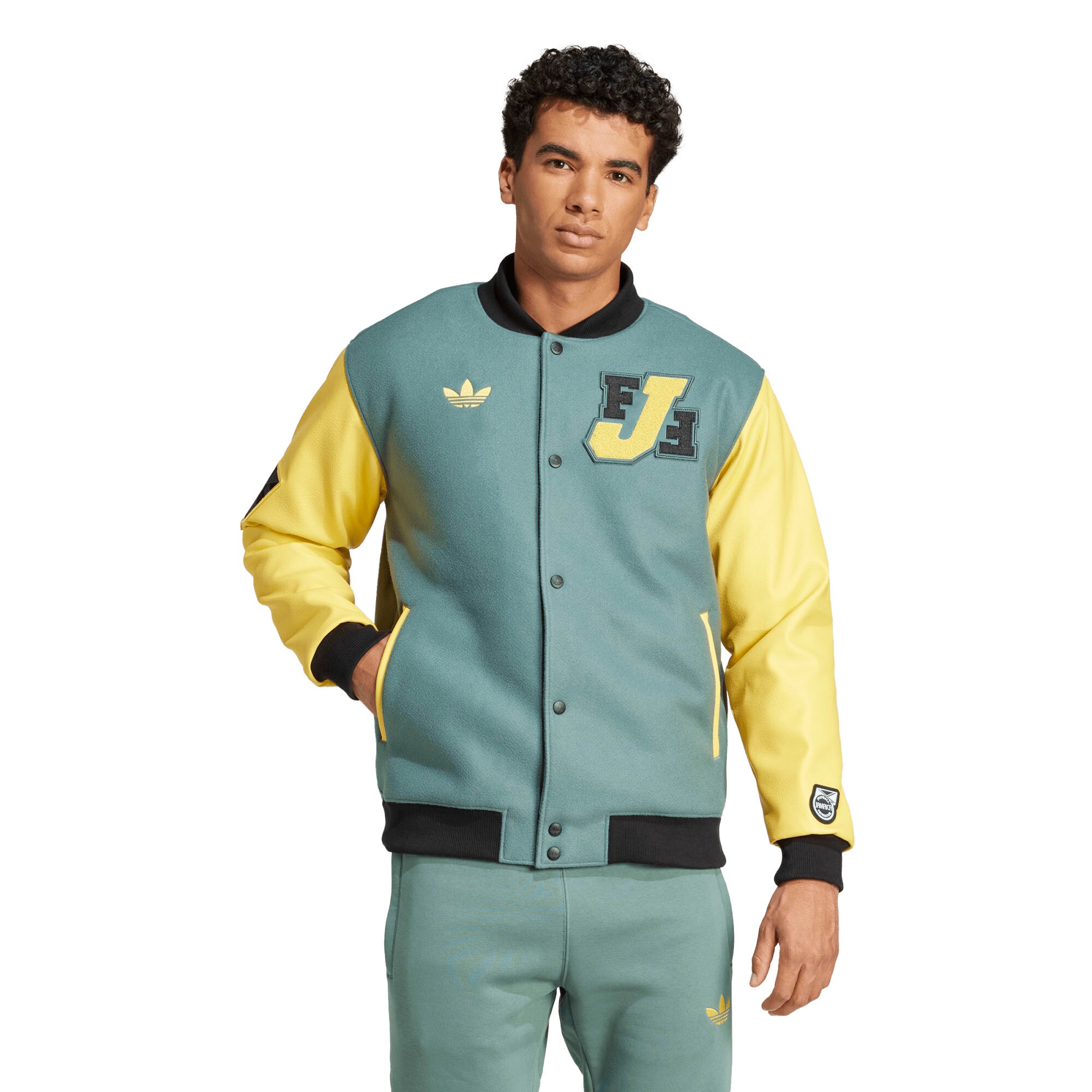 Explore jamaica national team adidas varsity pack full-snap jacket – green – Australia Football Shirts & Soccer Gear