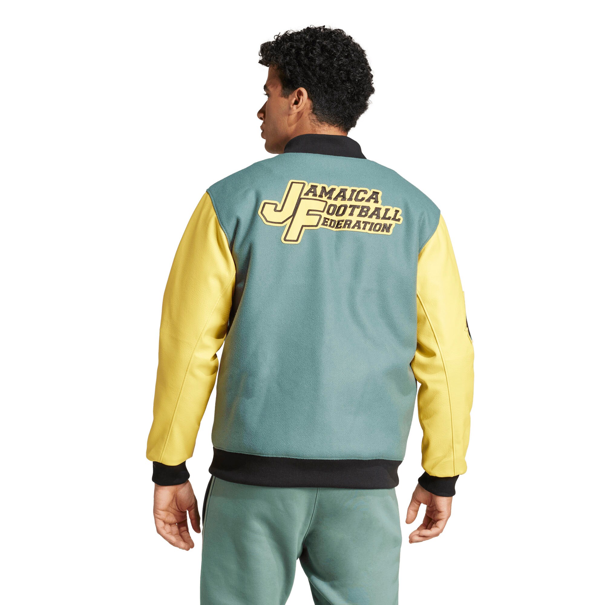 Explore jamaica national team adidas varsity pack full-snap jacket – green – Australia Football Shirts & Soccer Gear