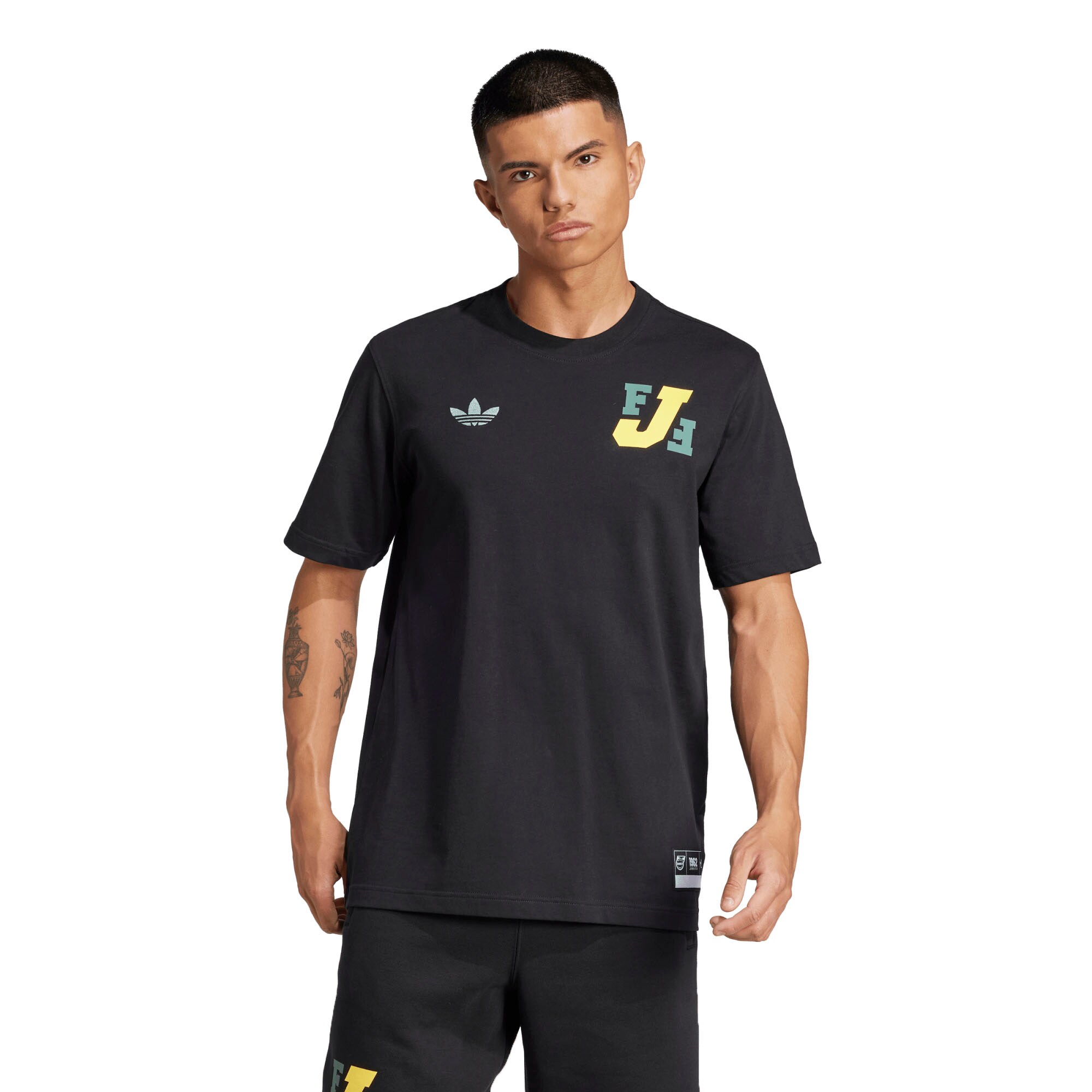 Explore jamaica national team adidas varsity pack t-shirt – black – Australia Football Shirts & Soccer Gear