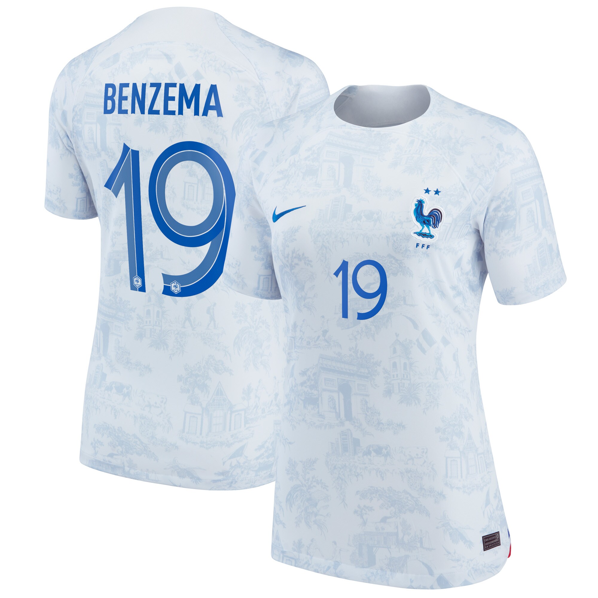 Explore karim benzema france national team nike women8217s 202223 away breathe stadium replica player jersey – white – Australia Football Shirts & Soccer Gear