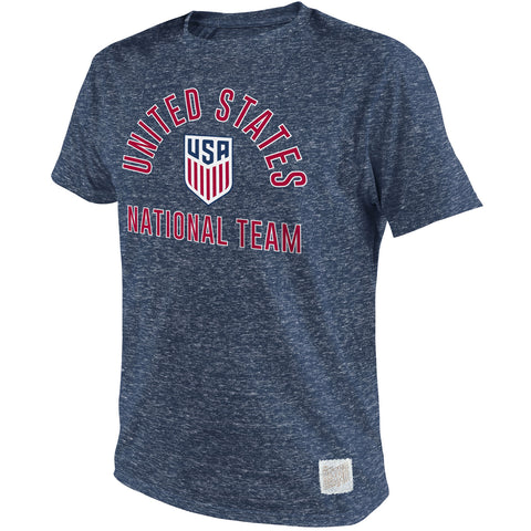 men8217s original retro brand u.s. national team navy tri-blend tee