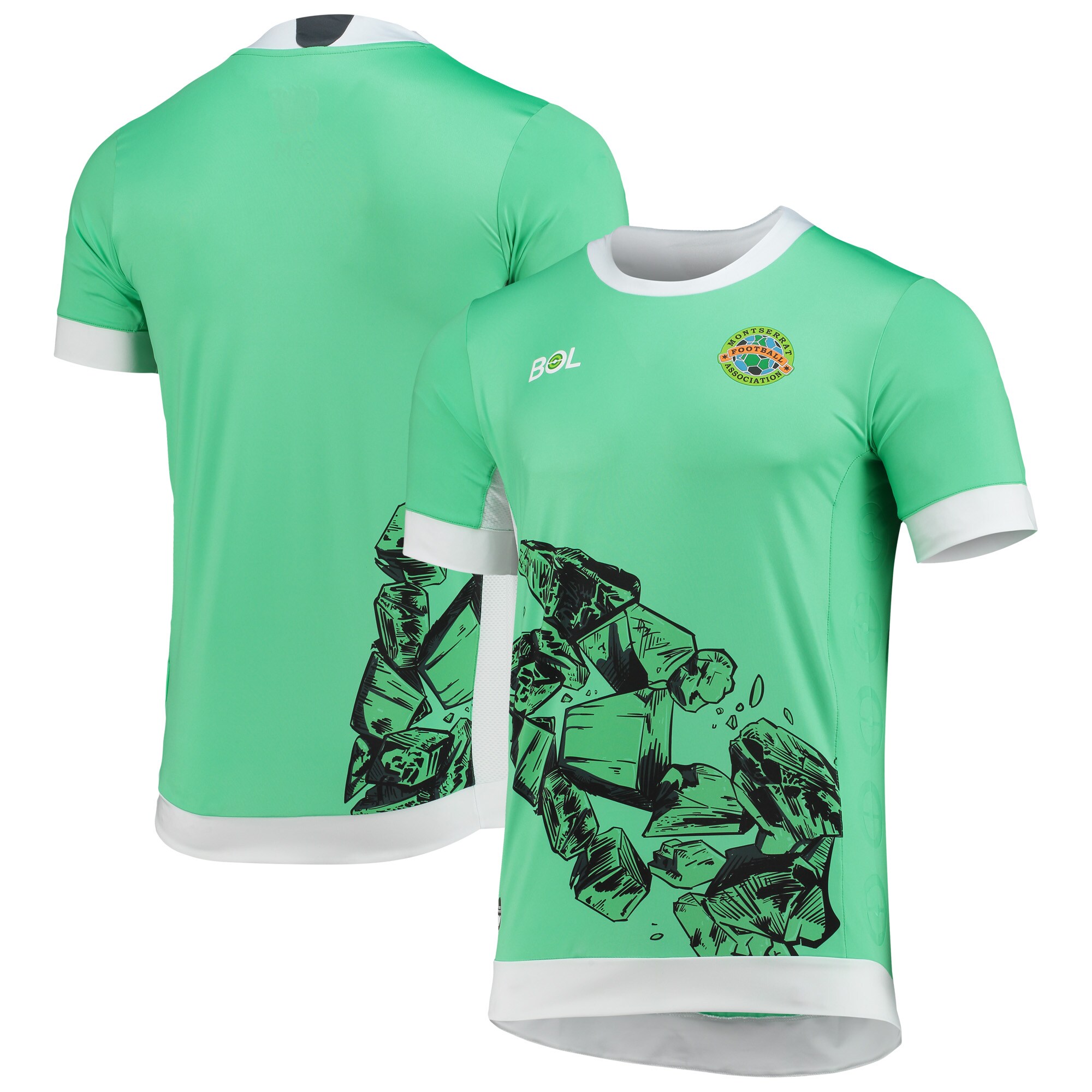 Explore montserrat national team 202223 replica home jersey – green – Australia Football Shirts & Soccer Gear