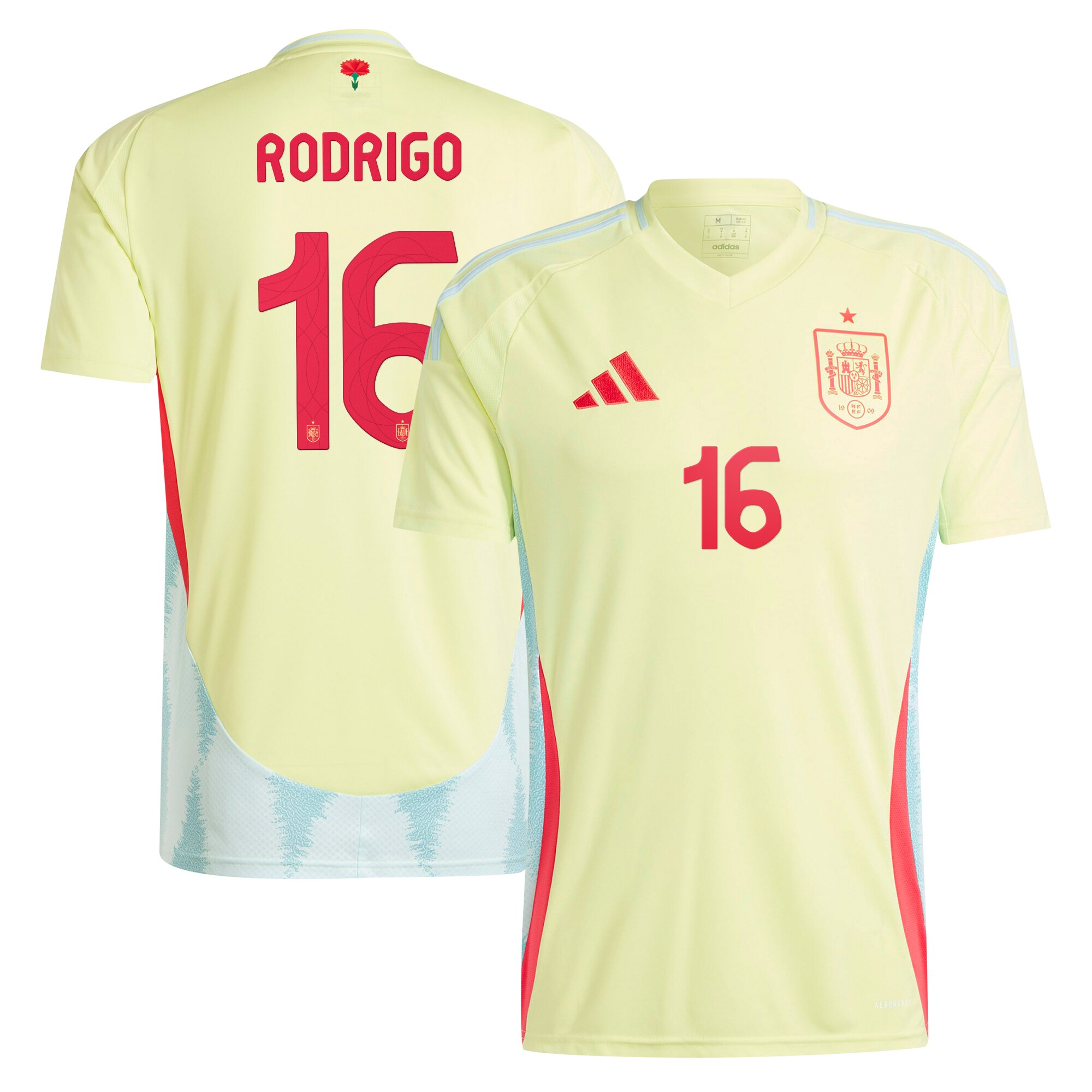Explore rodrigo spain national team adidas 2024 away authentic jersey – yellow – Australia Football Shirts & Soccer Gear