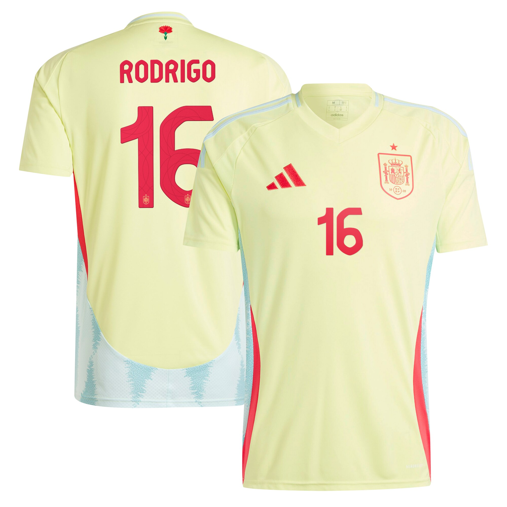 Explore rodrigo spain national team adidas 2024 away replica jersey – yellow – Australia Football Shirts & Soccer Gear