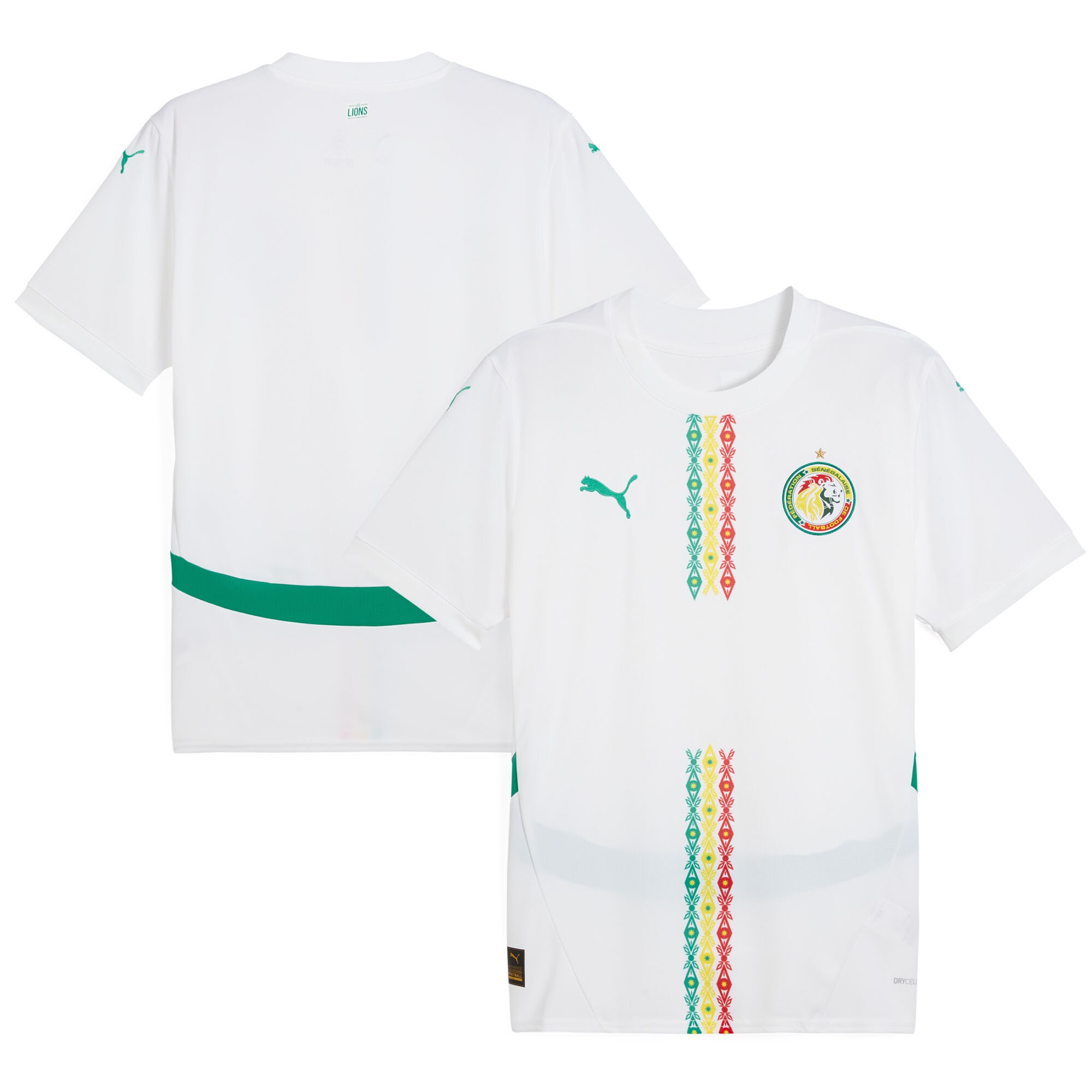 Explore senegal national team puma 2025 home replica jersey – white – Australia Football Shirts & Soccer Gear
