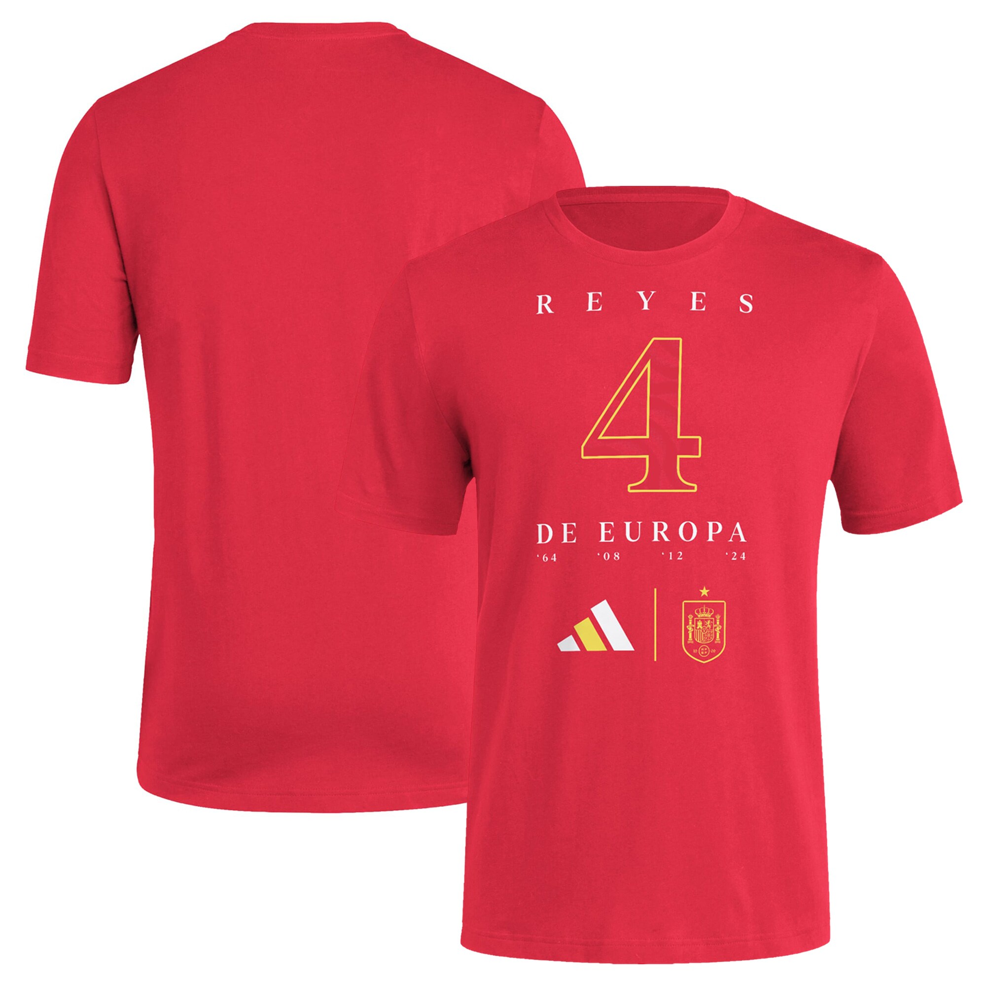 Explore spain national team adidas 2024 european champions t-shirt – red – Australia Football Shirts & Soccer Gear
